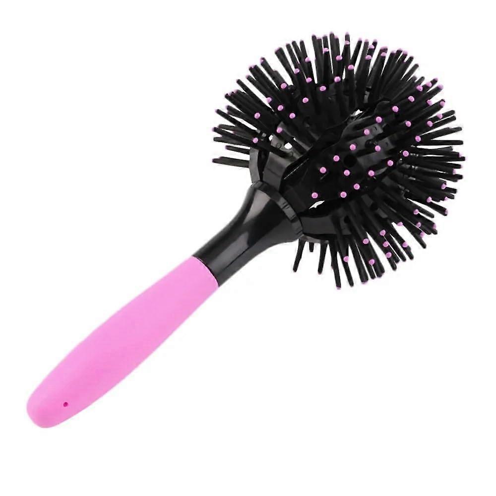 Hair Brush for Detangling and Styling, Ergonomic Lightweight Design, Soft Multi-Purpose Bristles, Pink for Women and Men