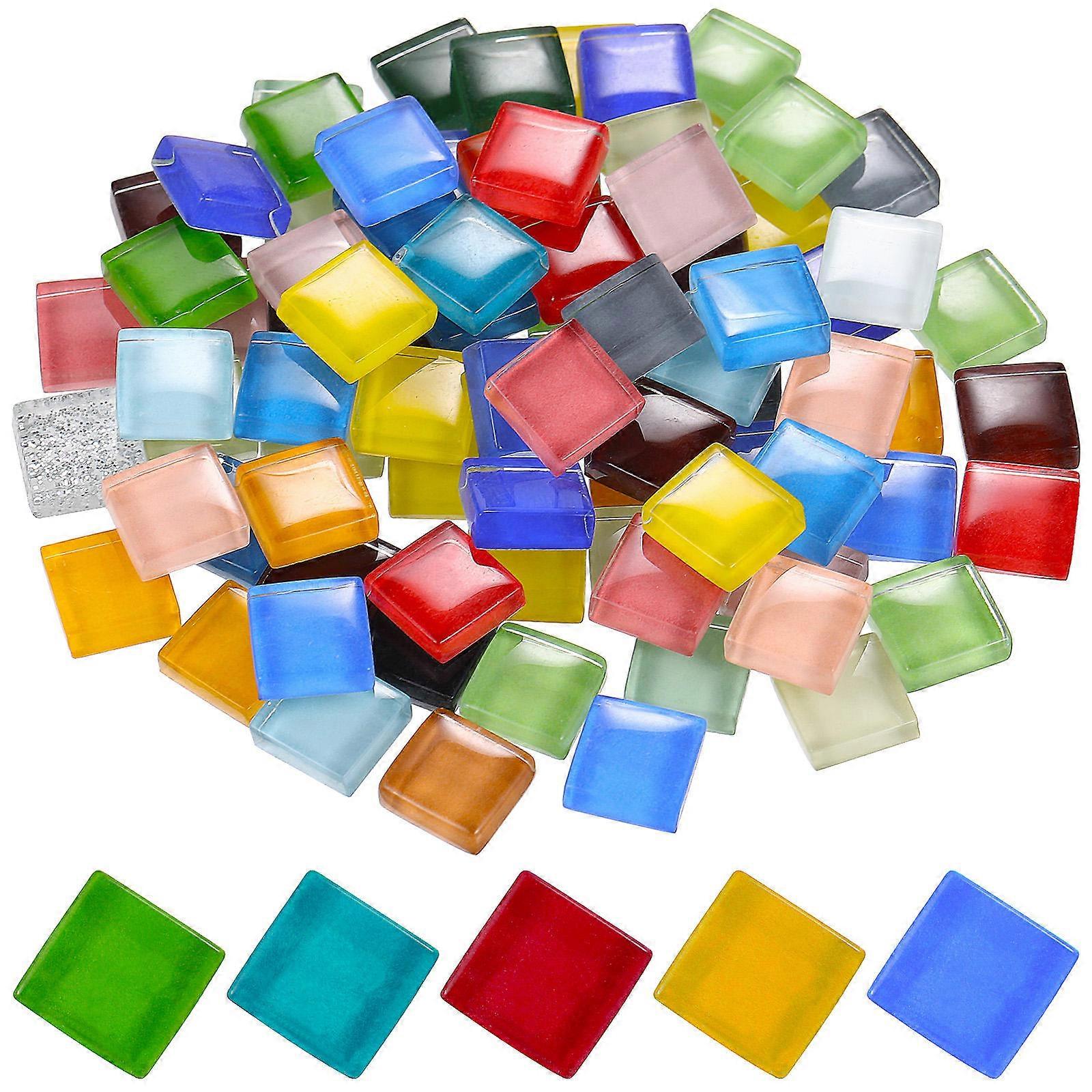 Assorted Mixed Tiles 1200 Pcs DIY Crafts Flatback Crystal Gems for Creative Projects Handmade Artworks