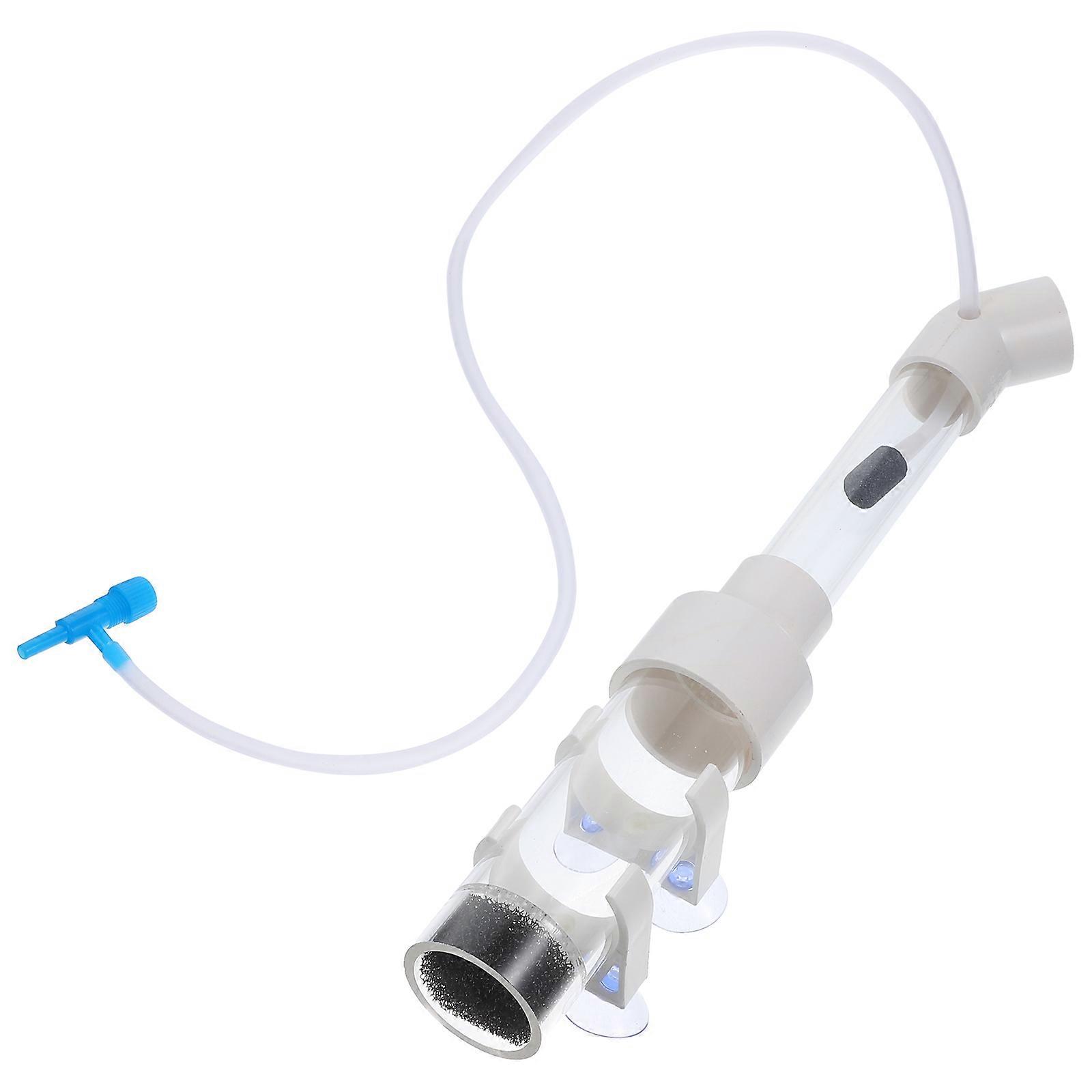 Cichlid Hatchery Incubator Mouth Brooding Fish Breeding Tube with Suction Cups Durable Aquarium Incubator for Easy Cleaning and Fish Breeding