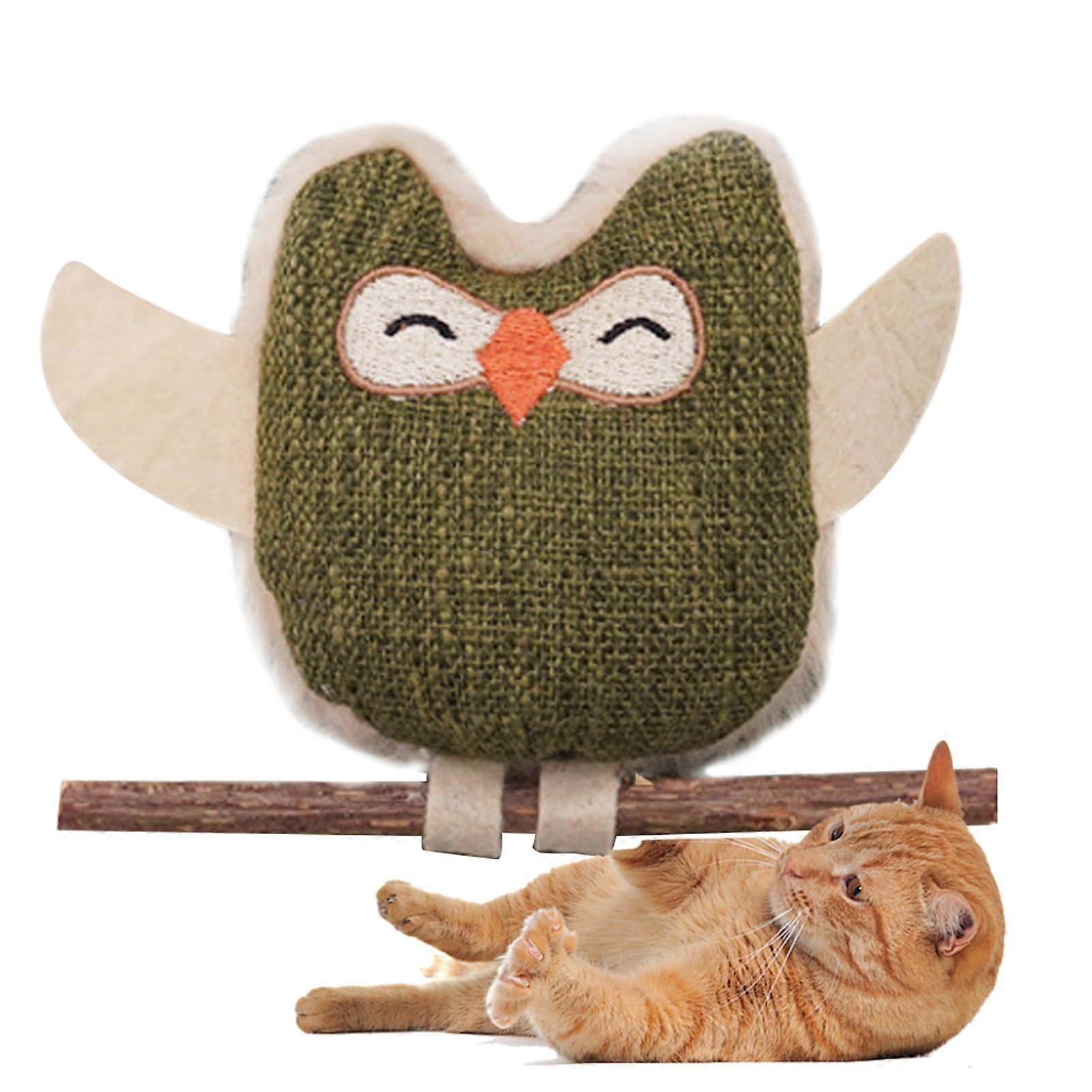 Cat Toy - Interactive Cat Toy With Catnip, Indoor Enrichment, Plush Doll For Cats, Oral Enrichment