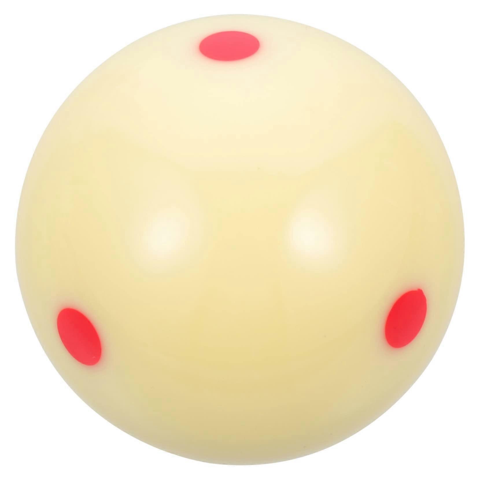 billiard ball for training pool 5.7x5.7x5.7cm red