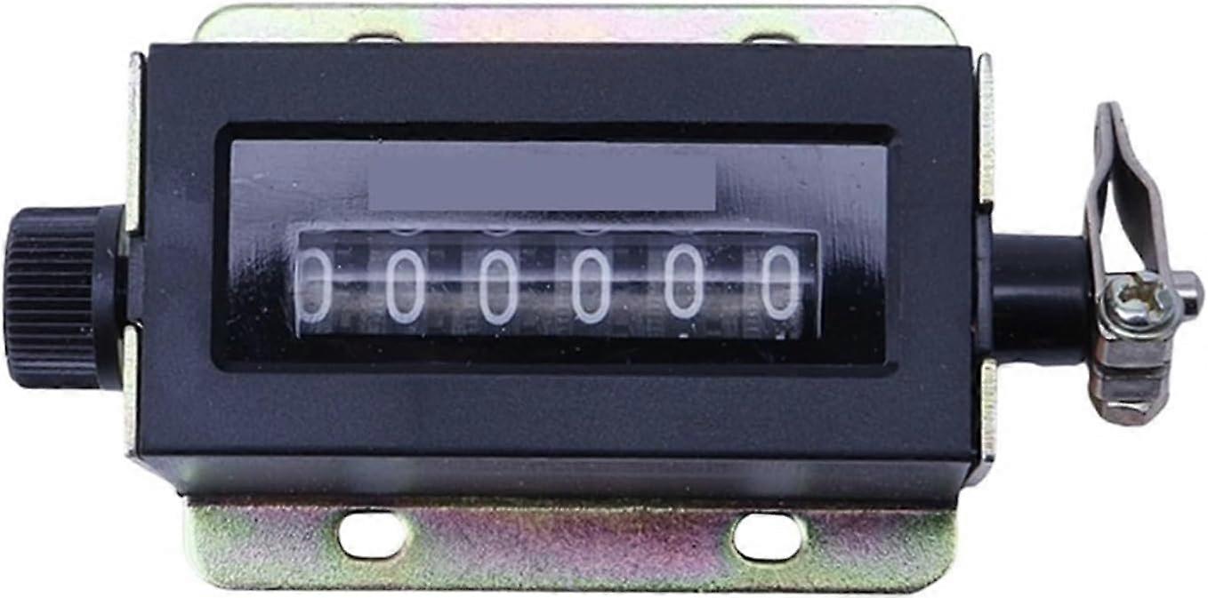 Digital Counter 0-999999 6 Digit D94-S Resettable Mechanical Pulling Count Counter