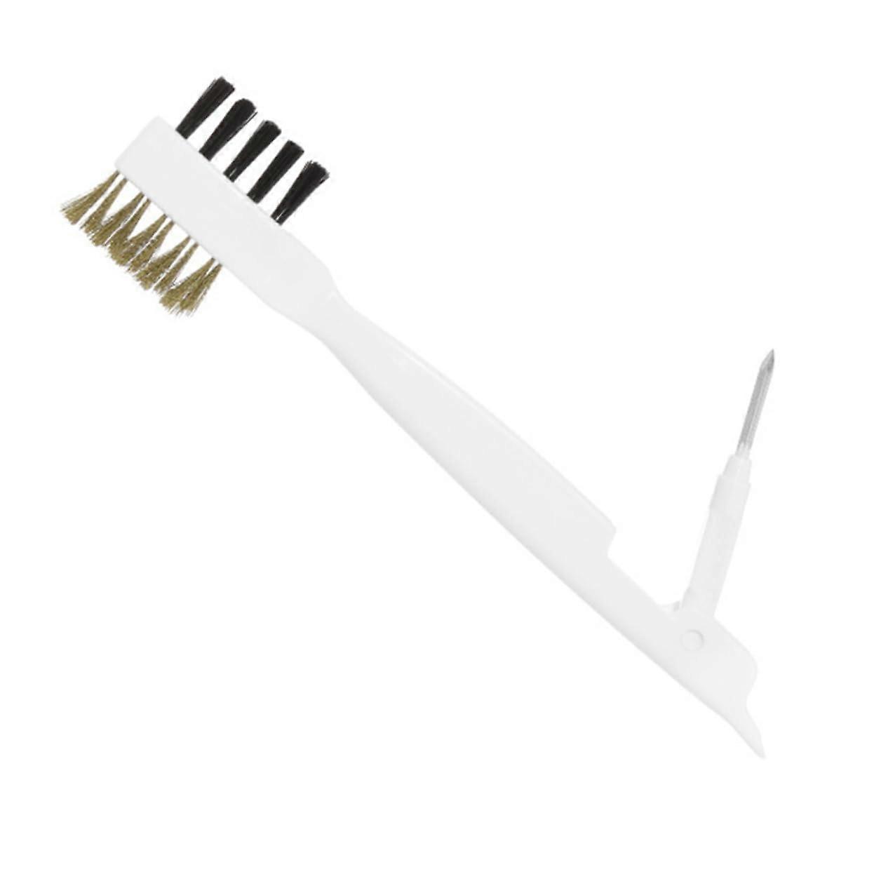 Gas Stove Cleaning Brush with Durable Bristles for Cooktops and Pots to Remove Grease and Dirt from Crevices and Surfaces