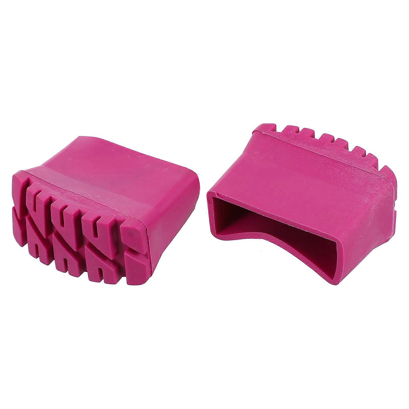Non Slip Rubber Ladder Feet Covers 2pcs Durable Pads for Enhanced Stability and Safety at Home