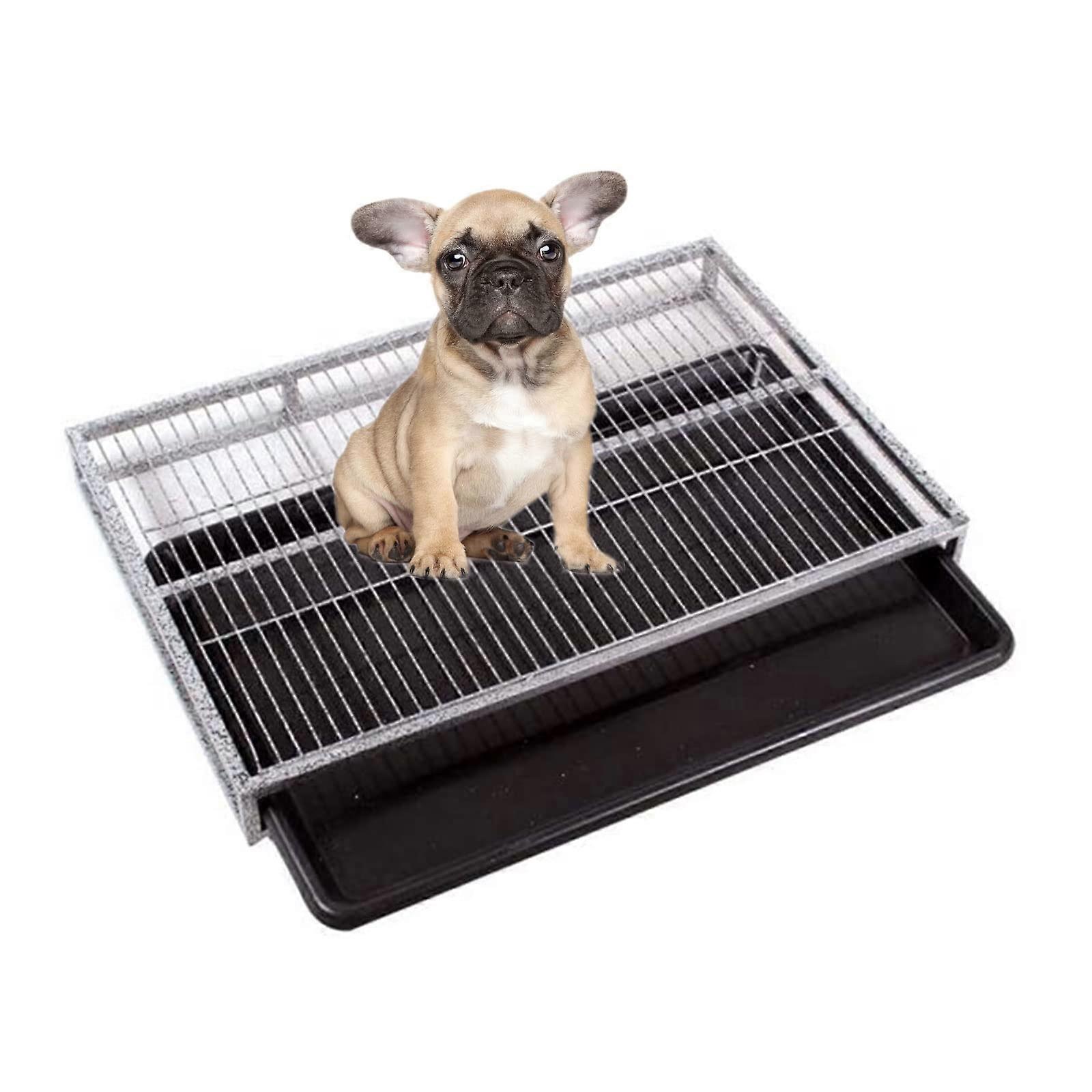 Dog Toilet with Drawer Compartment Easy Cleaning Large Dog Puppy Medium Assembled (78x50x9cm)
