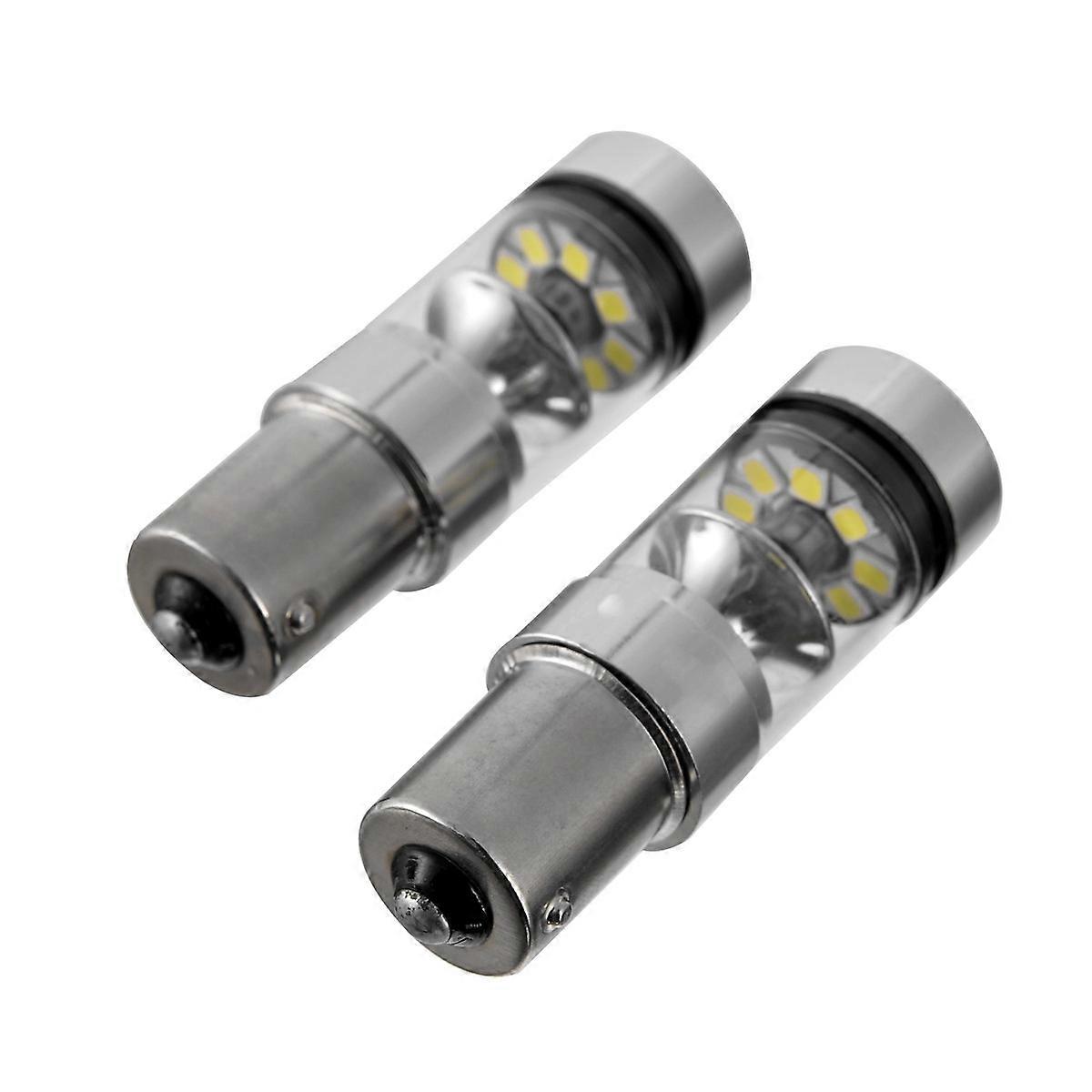 High Brightness Bulb Pair for Turn Signal, Reverse Light, Daytime Running Light – Easy Installation, White Light