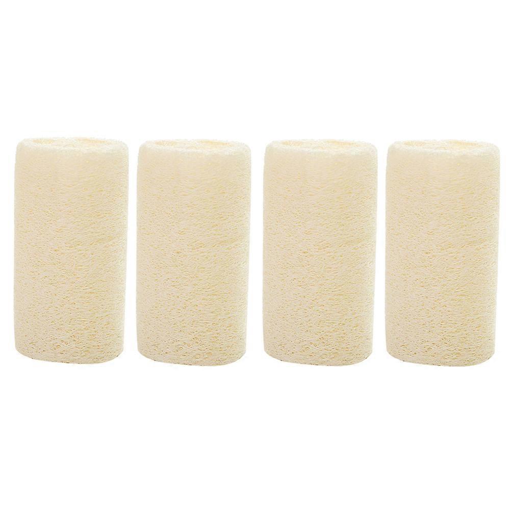 Body Scrub Sponge Exfoliating Loofah Towel Bathing Sponge Beige 10x6x6cm Scrubbing