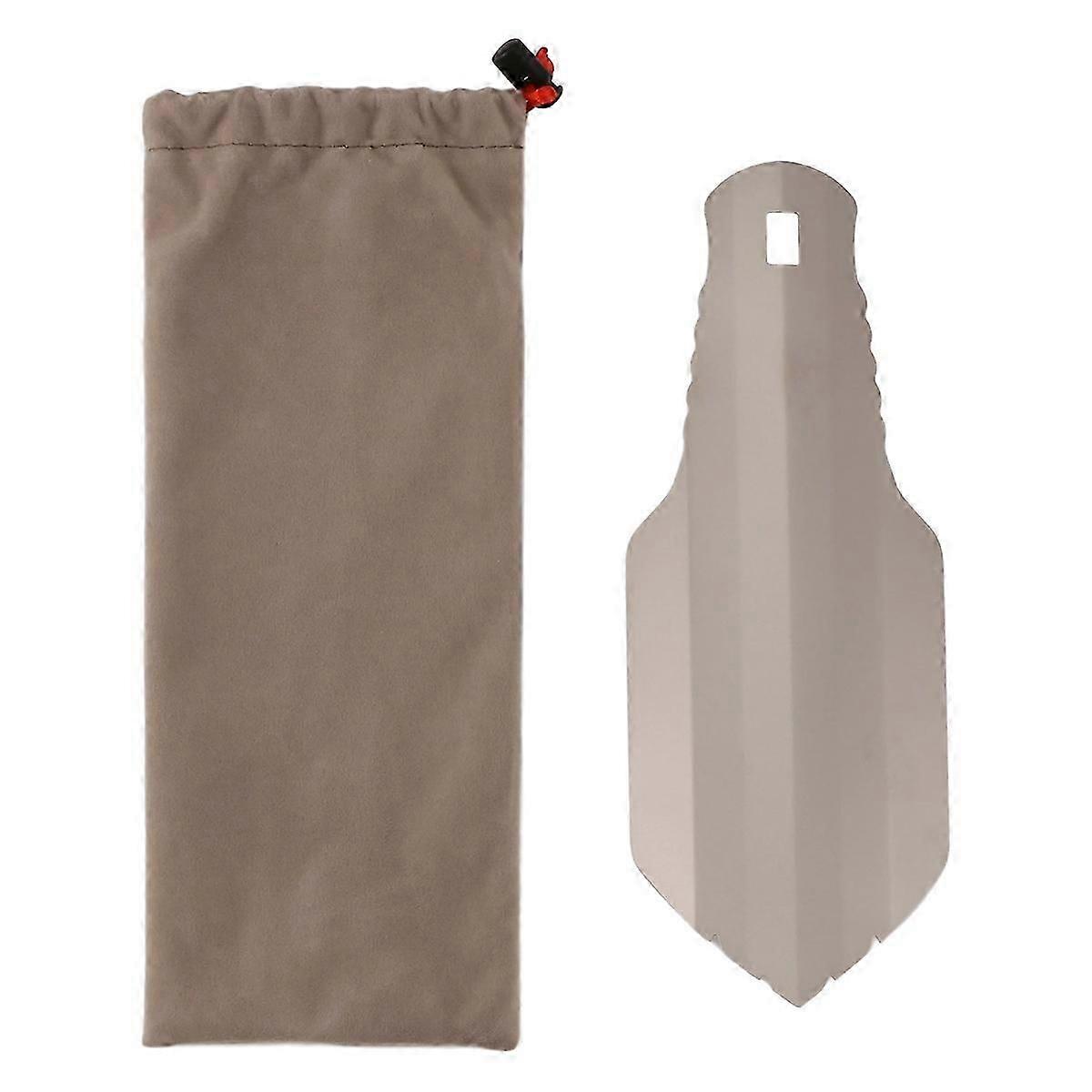 مجرفة أنبوب في الهواء الطلق / مجرفة أداة متعددة للمشي لمسافات طويلة والتخييم والبقاء على قيد الحياة