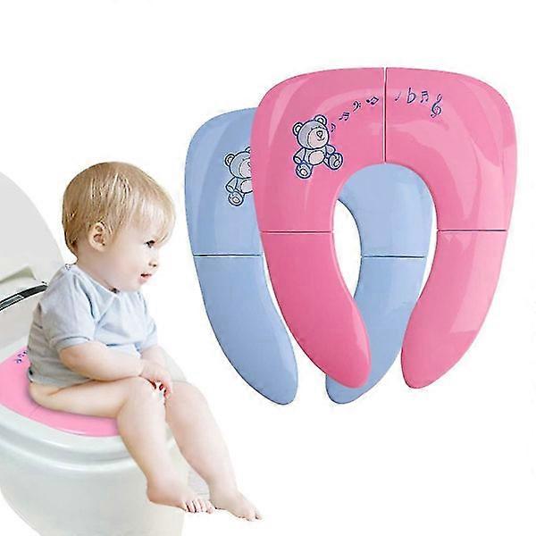Sedile WC pieghevole per neonati ragazzi ragazze con custodia