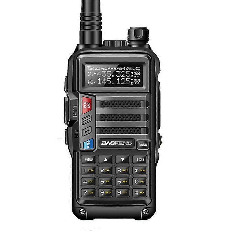 BF-UV5R Plus S9 FM Interphone Walkie Talkie, US Plug
