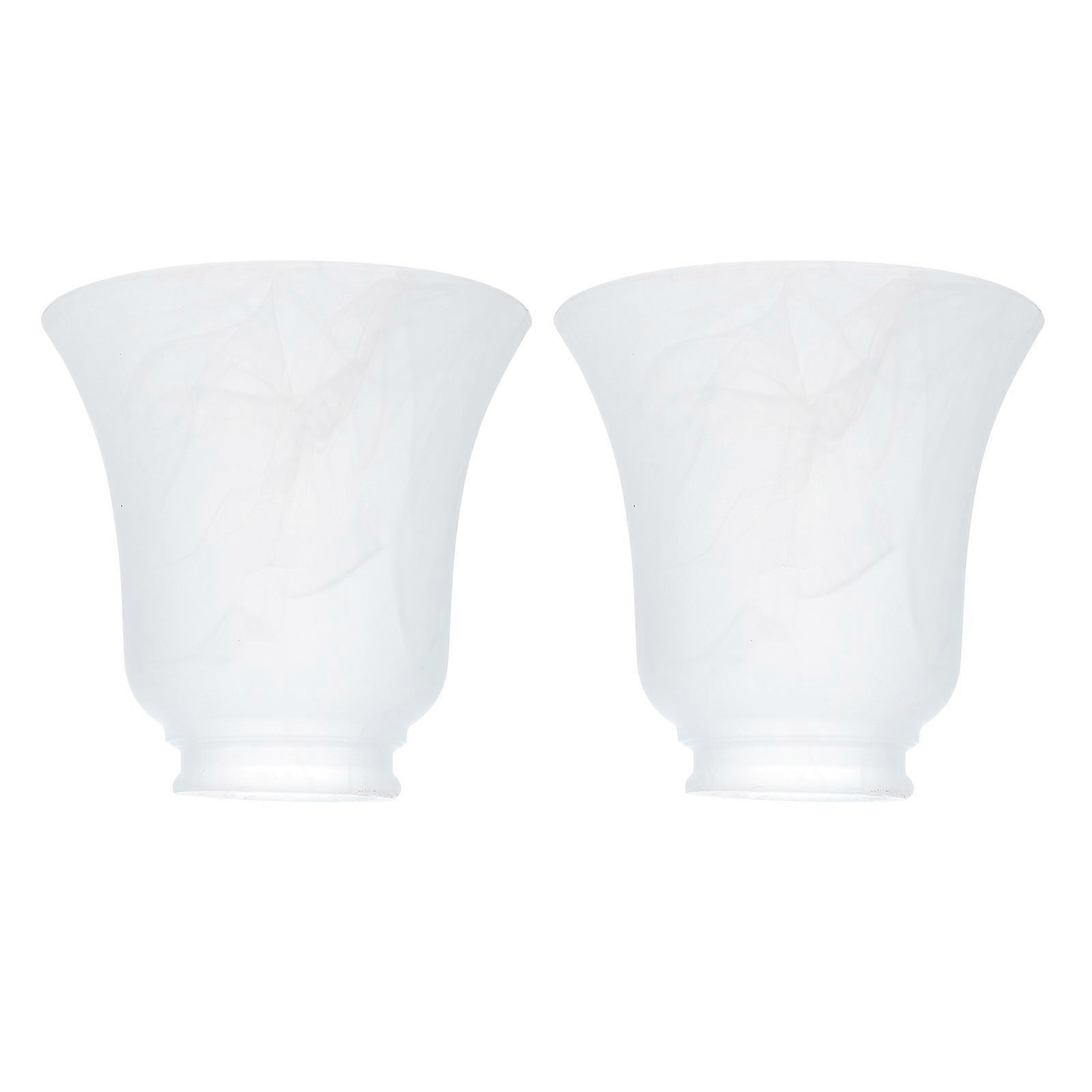 2Pcs Frosted Glass E27 Ceiling Lamp Shade Wall Light Lampshade