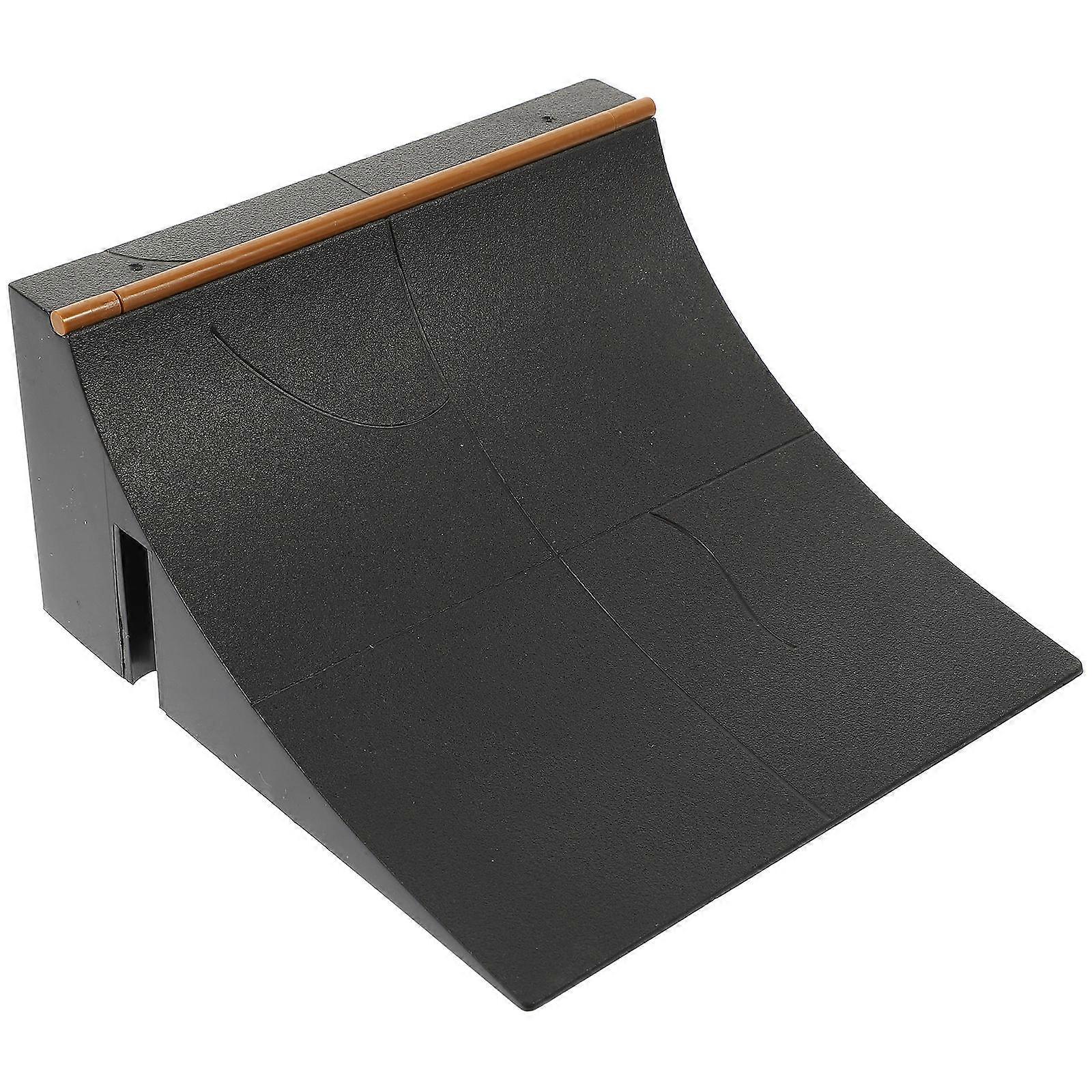 Park Ramp Finger Skateboard Accessory with Complete Scene Layout for Creative Play and Imaginative Finger Sports Scenarios