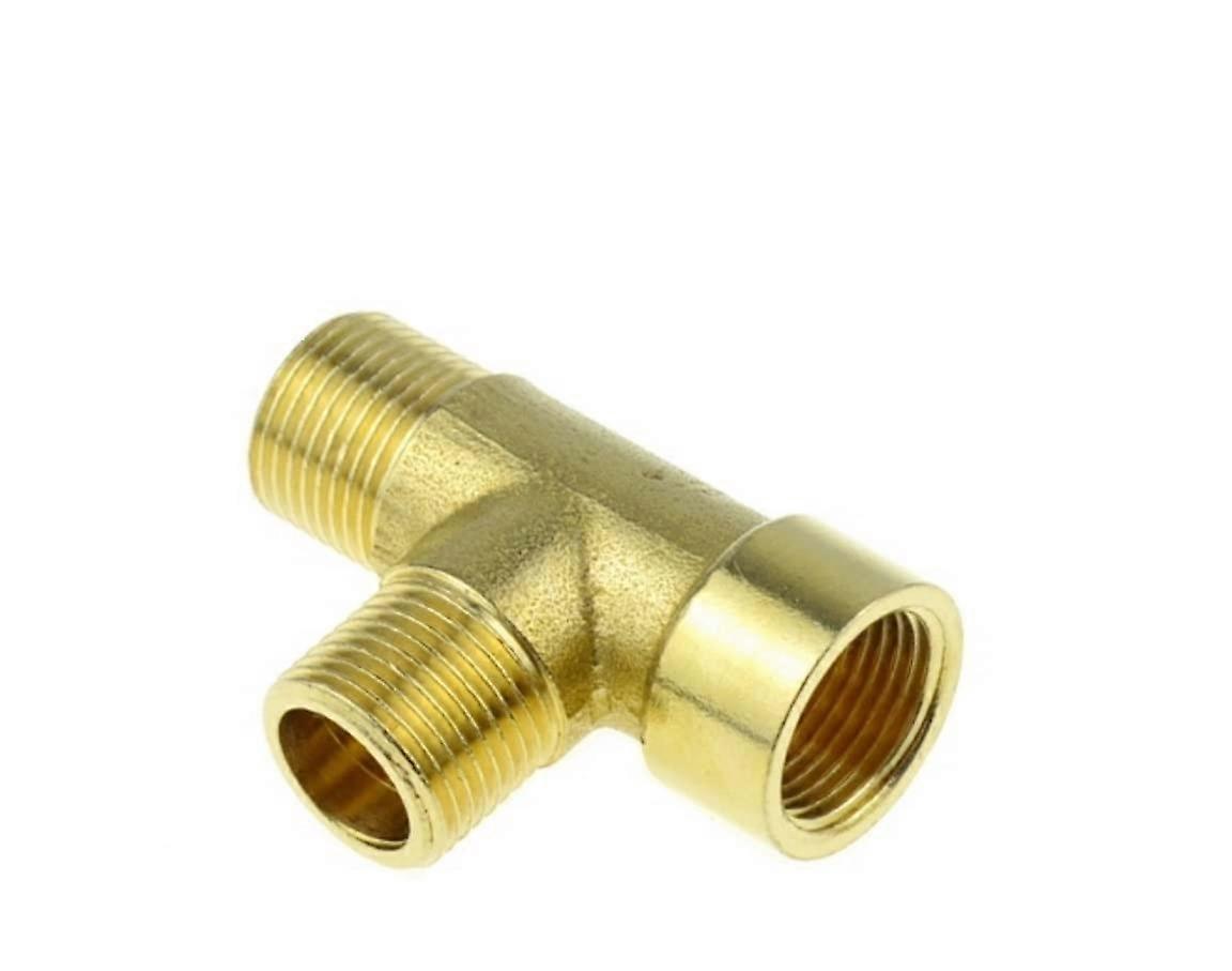 Brass Pipe Fitting TAngle 2Way 3Way 1/2 Female Thread Coupling (1/2' PEMMF)