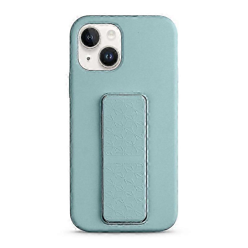 For iPhone 15 Liquid Silicone Holder Phone Case