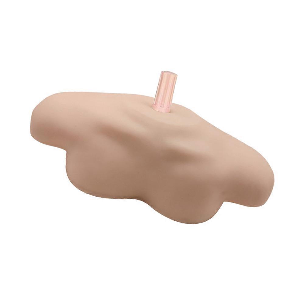 Universal Shoulder Model for Hair Salon Use Beige PVC Material 1pc