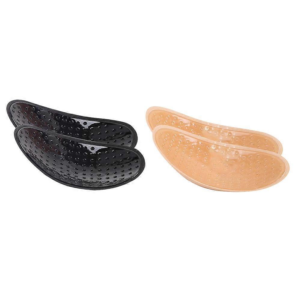 Invisible Shoulder Pads with Powerful Adhesion for Adults Black Material Lightweight and Breathable