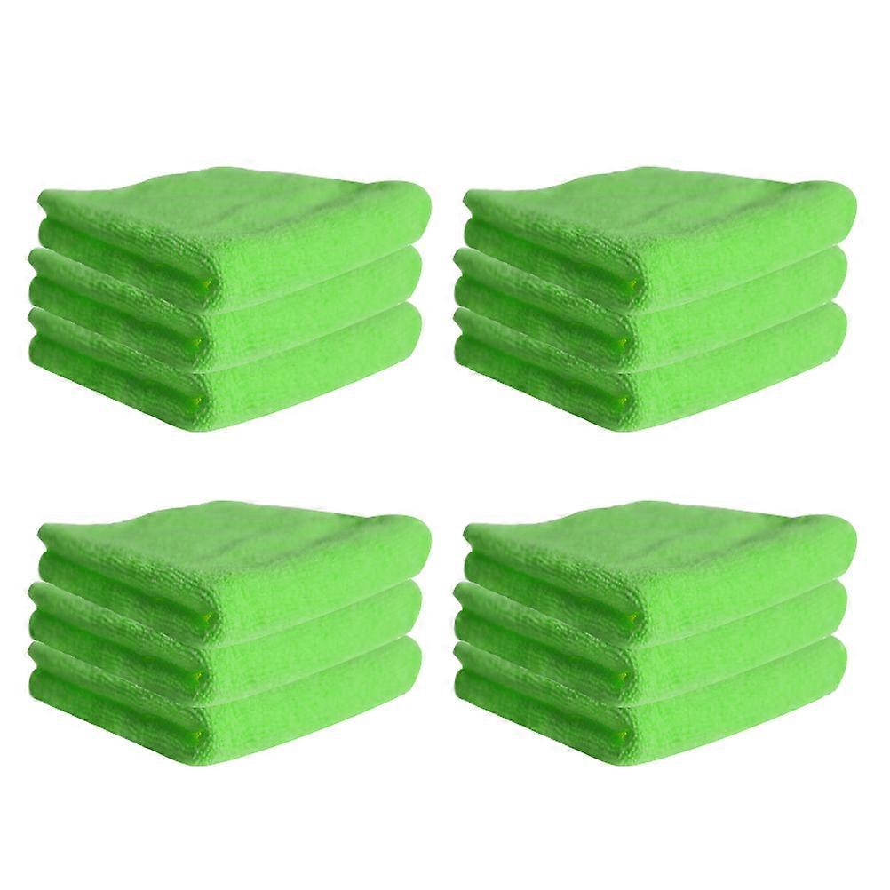 Microfiber for Kitchen and Home Use with Strong Decontamination Green 12pcs