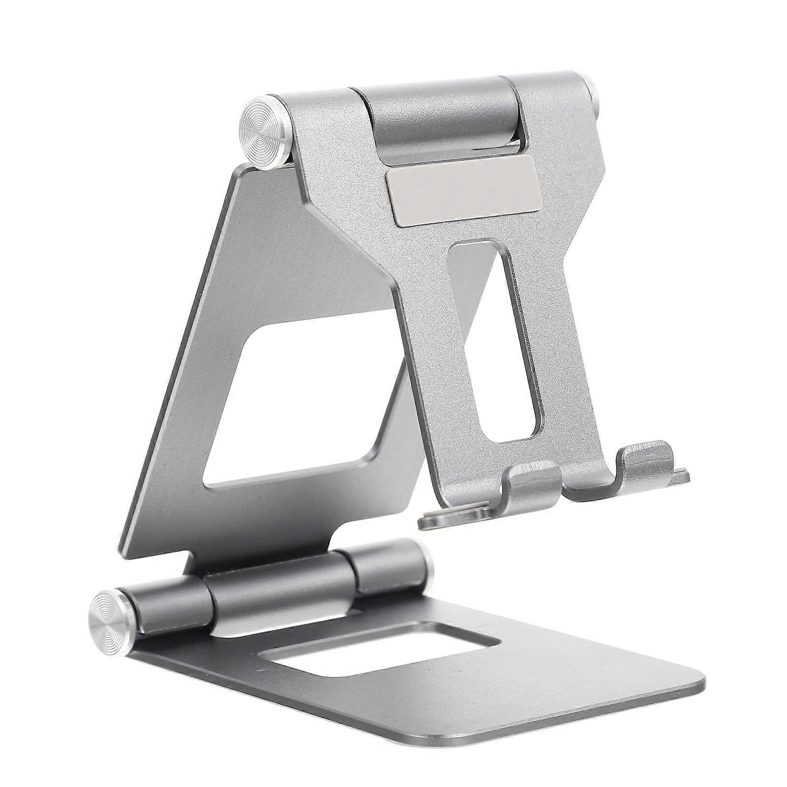 Aluminum Mobile Phone Supporting Holder With Grey Color For Home Use Office Use Sturdy Support 1Pack