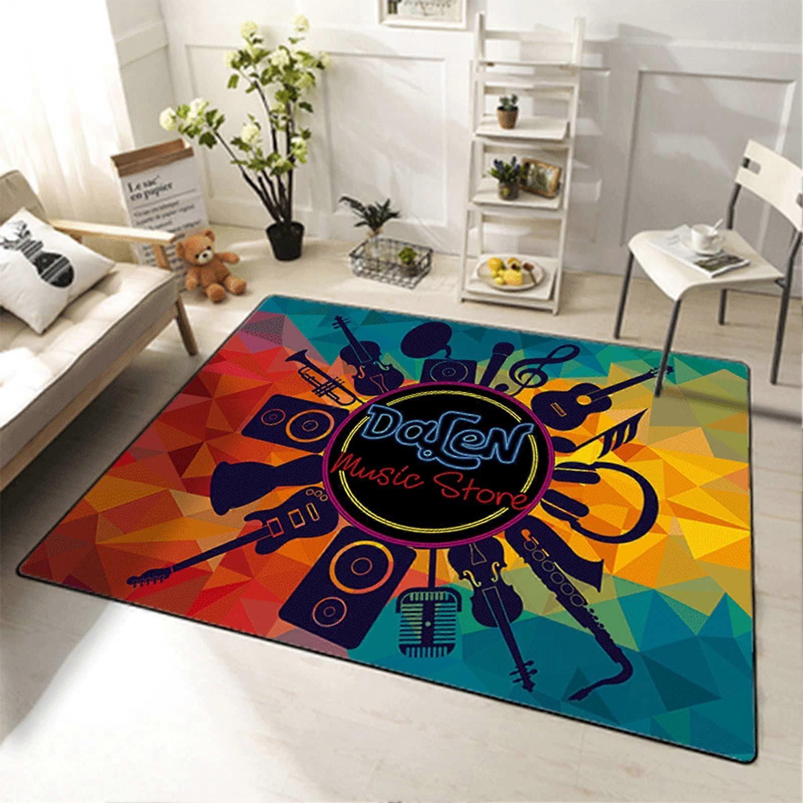 Drum Rug For Rack Drums, Professional Sound-Damping Drum Mat, Non-Slip, Shock-Absorbing, Model C, 120x160 Cm