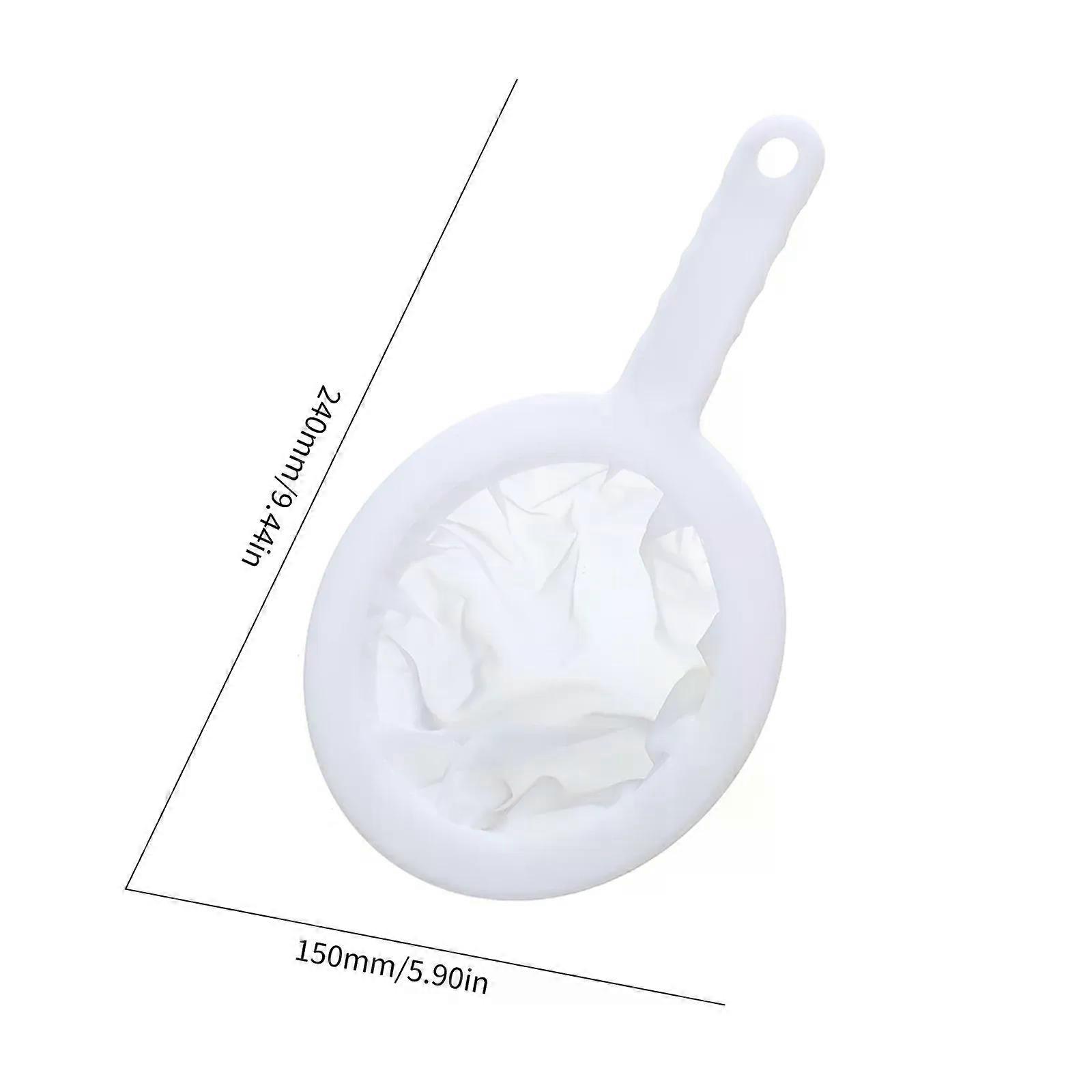 Fine mesh nylon strainer food yogurt mesh sieve mesh filter mesh colander filter soy milk scoop kitchen gadgets