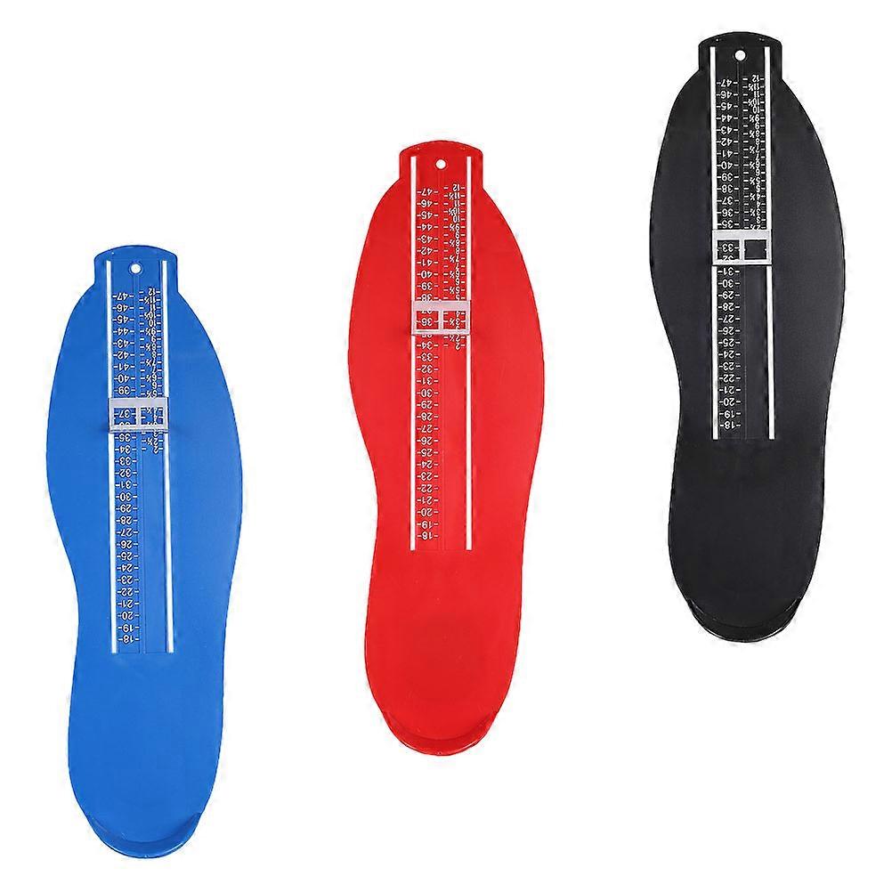 3Pcs Foot Gauge for Adults and Kids with Foot Measuring Device for Shoes Size Measure
