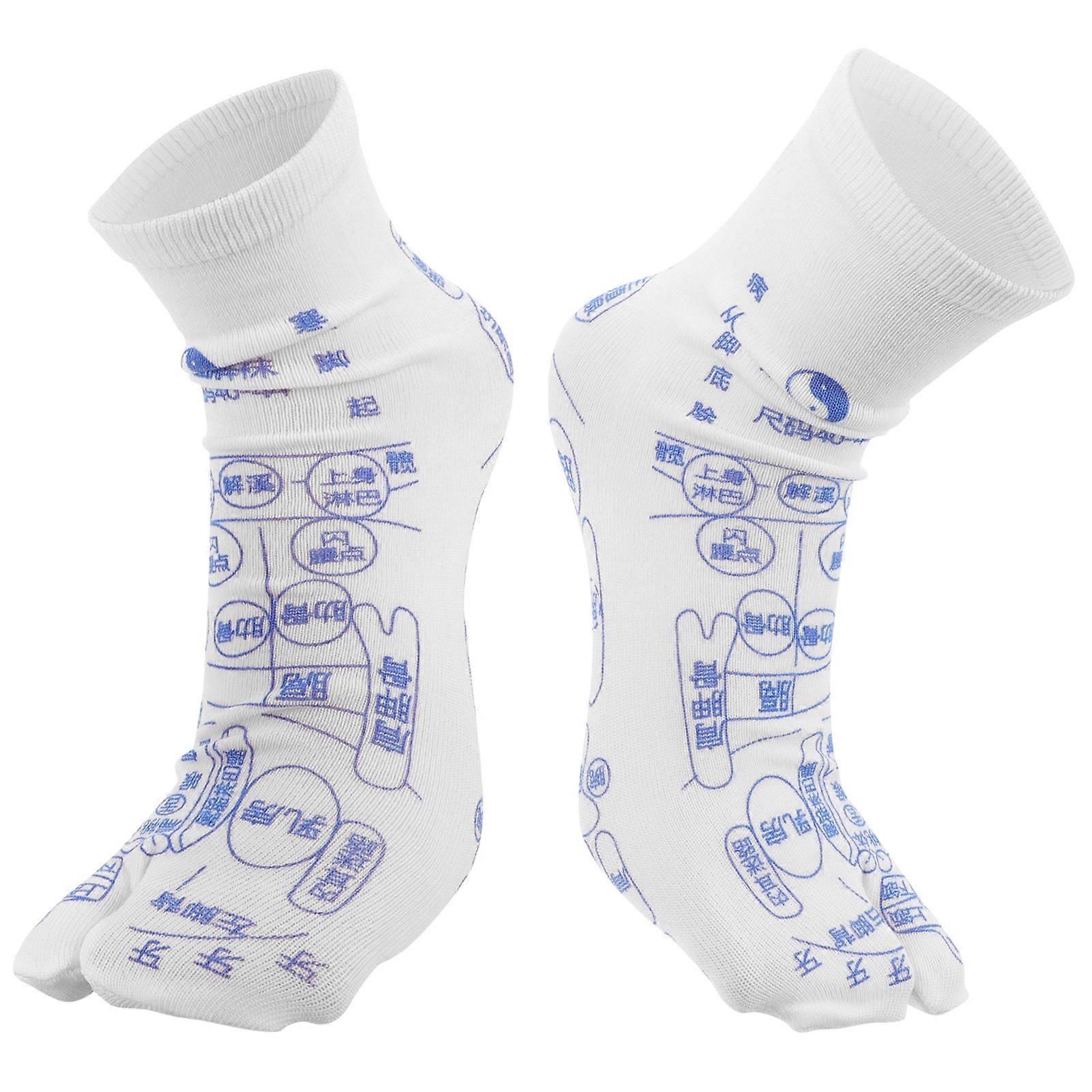 Comfortable Breathable Socks For Daily Use Men Acupoint Massage 1 Pair