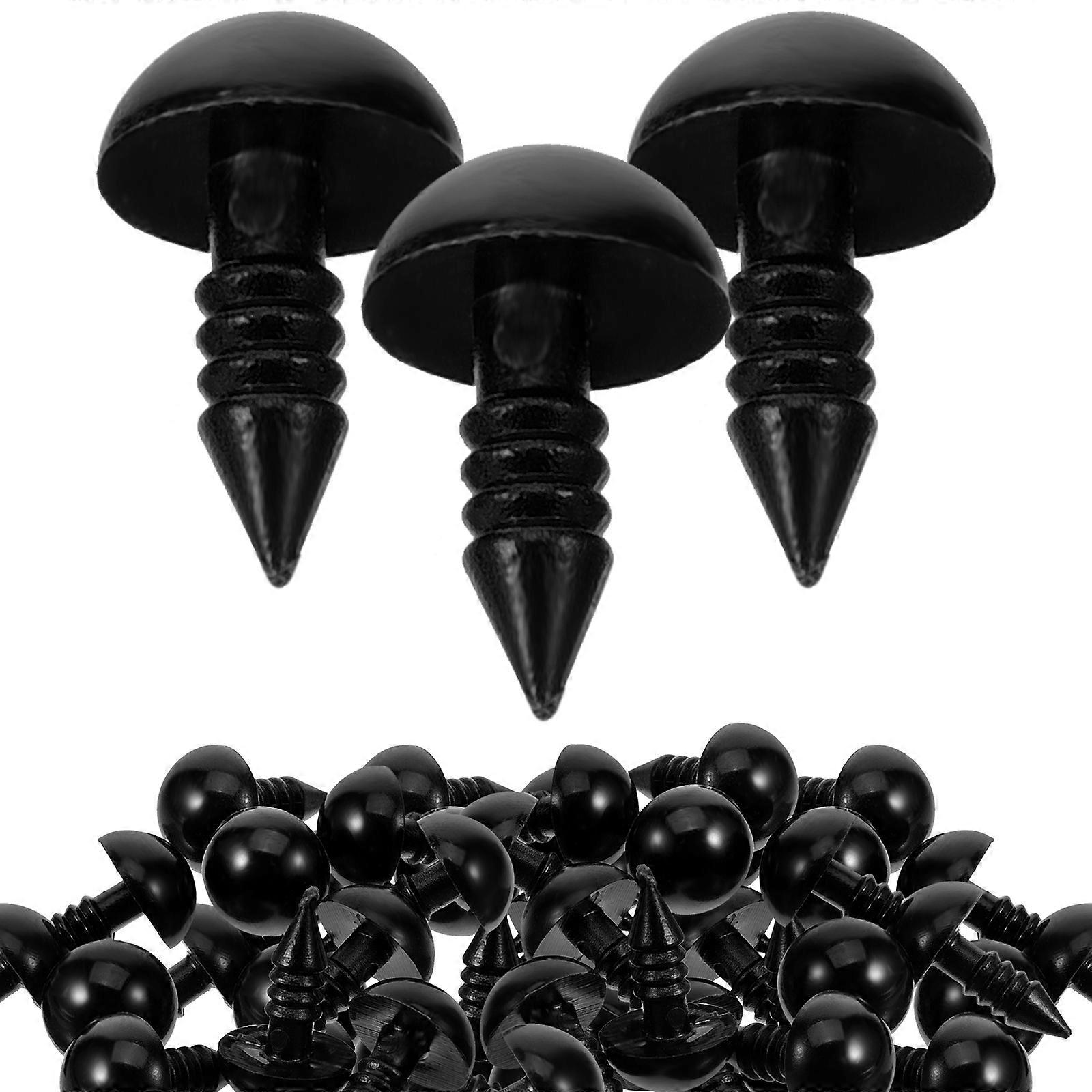 100pcs Artificial Doll Eyes for DIY Crafts, Simulated Eyes for Stuffed Toys, Crochet Projects, and Creative Doll Making