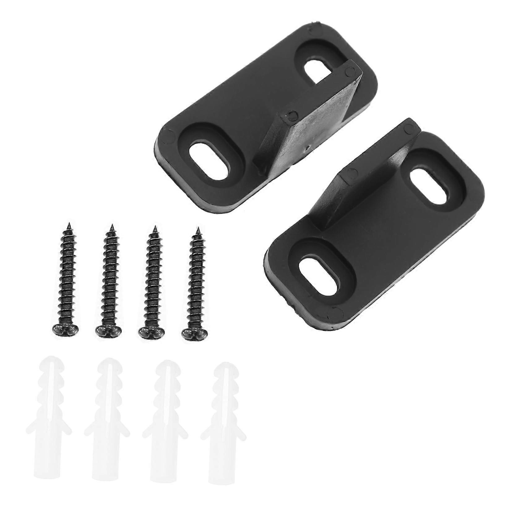 1Set Floor Track Guide for Sliding Doors, Adjustable and Sturdy Door Guide for Bypass Closet and Barn Doors Installation, Durable Materials.