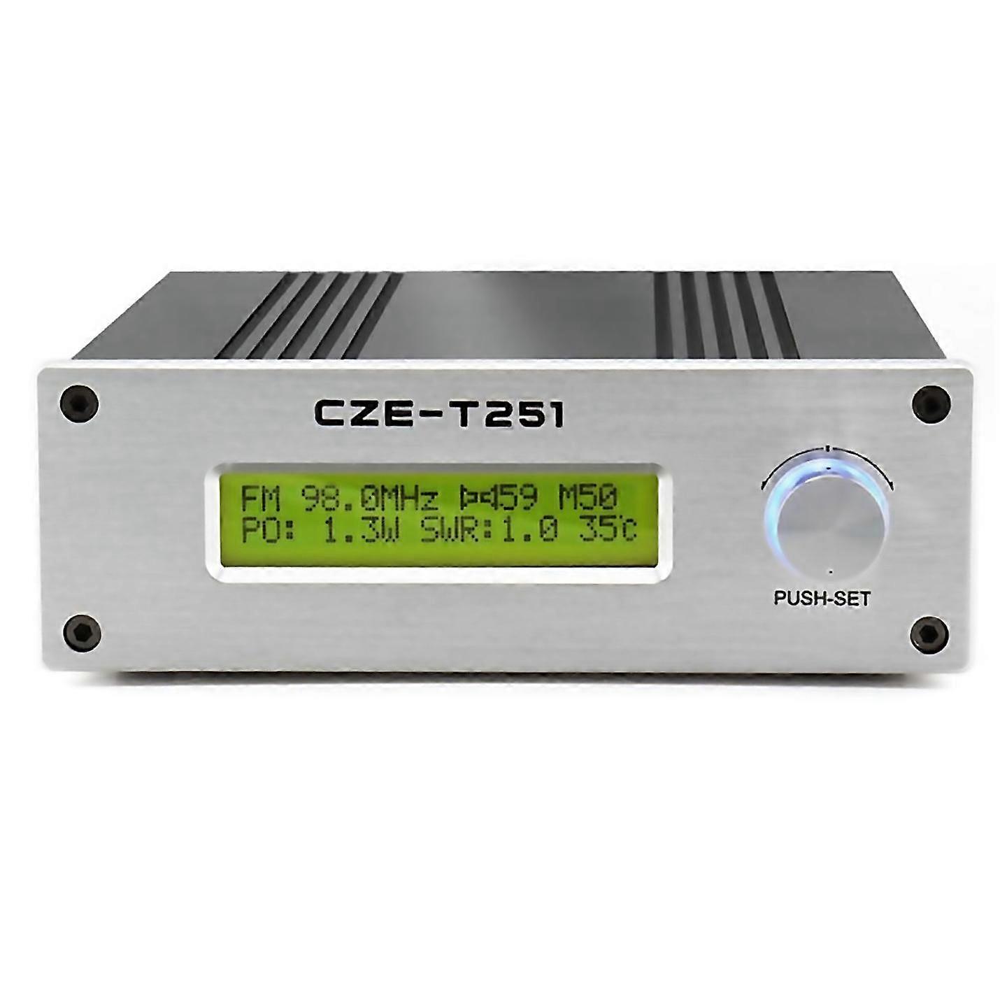 For Czet251 Long Coverage Fm Broadcast Transmitter 25w 25 Watts