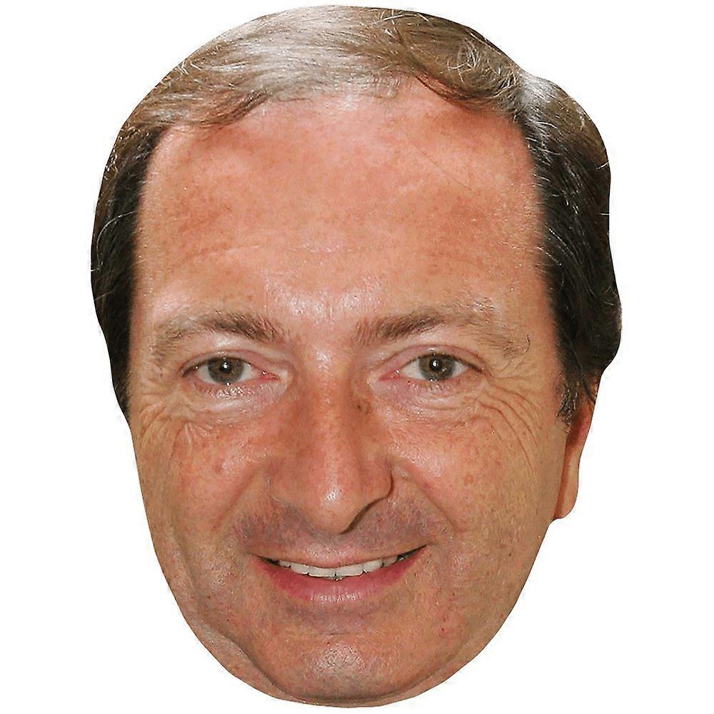 Michel-Edouard Leclerc (Smile) Celebrity Mask, Flat Card Face