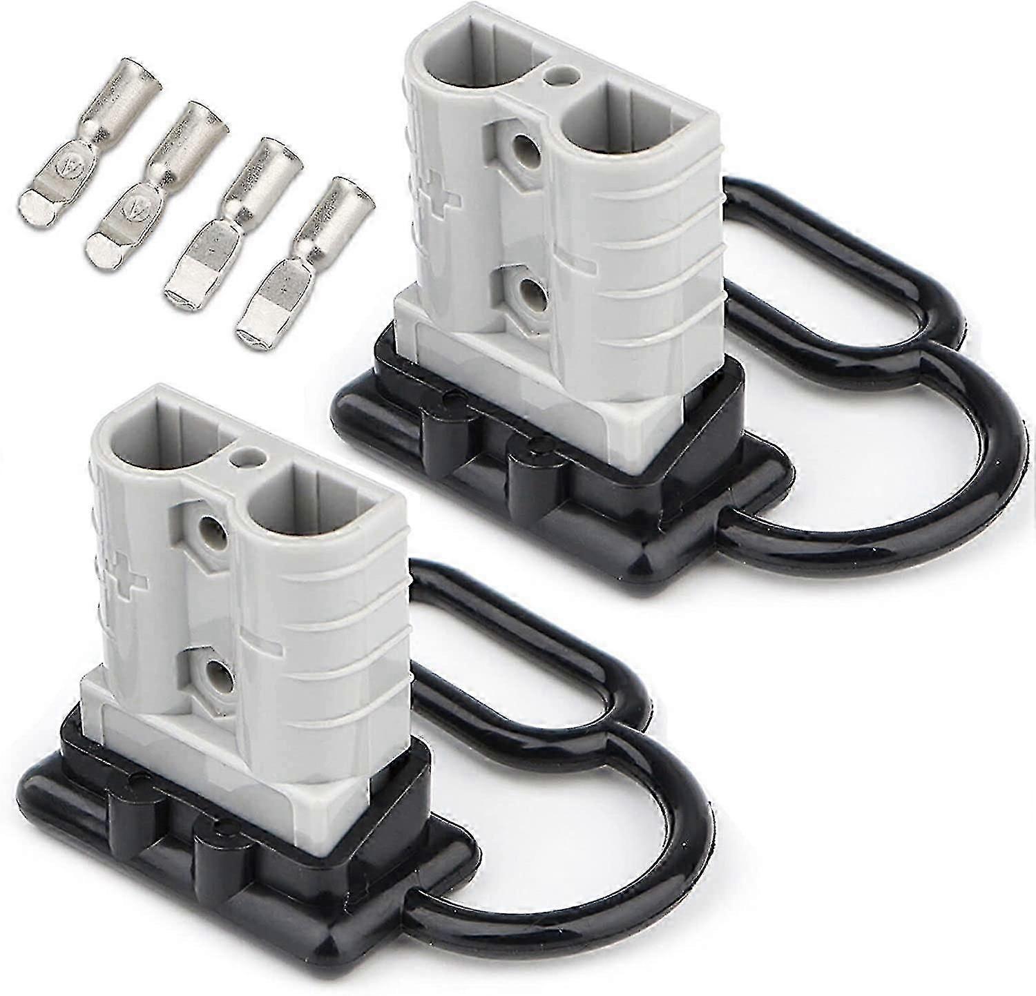 50a 6-10 Gauge Battery Connector Plug Pair Anderson Connector Battery Quick Connect Connector Plug