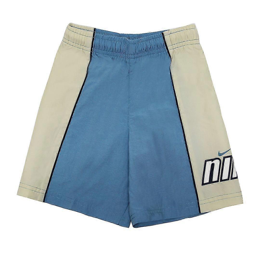 Nike Boys Shorts Colourblock Pant Blue Cream 421257 494