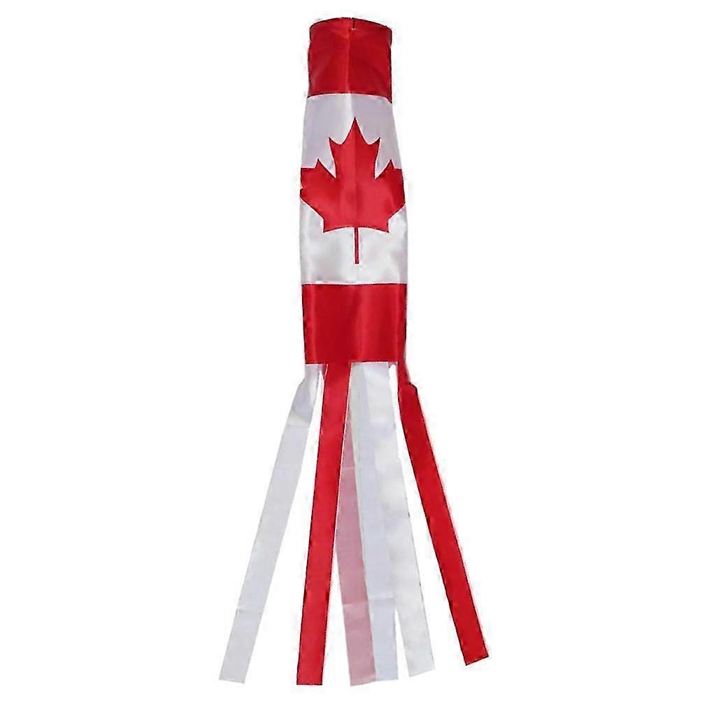 Polyester fabric Flag Windsock Includes Hanging Ropes Patriotic Wind Sock