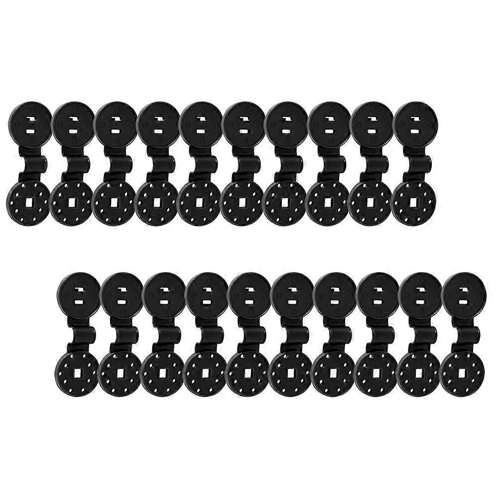 20PCS Durable Plastic Shade Cloth Clips for Garden Netting and Sunshade Fixing – Lightweight, Easy Installation for Outdoor Fabrics and Weather