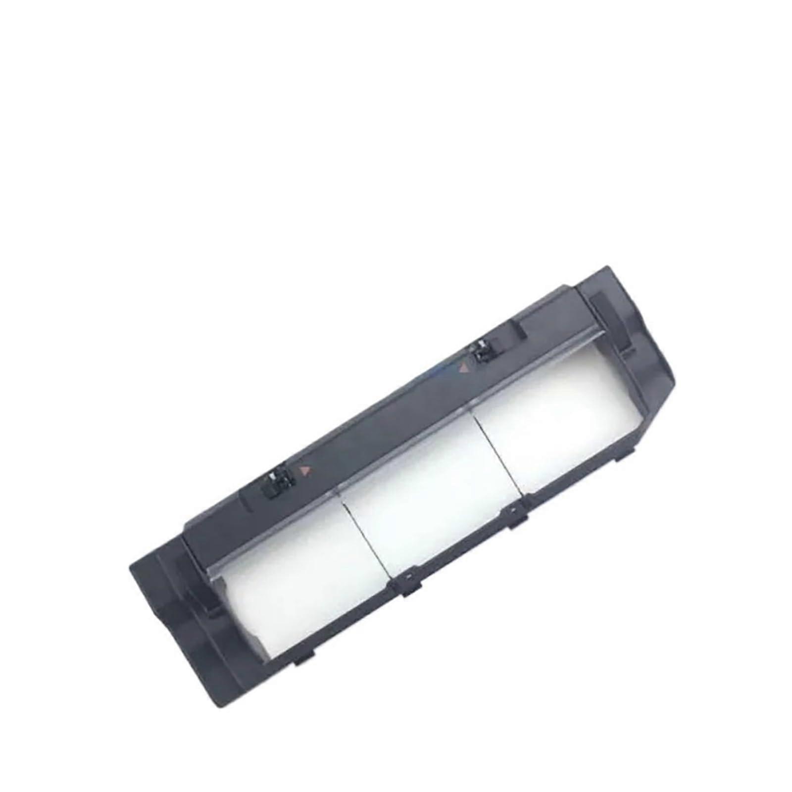 Robot Vacuum Cleaner Main Brush Cover Accessories Compatible with Roborock S55 S51 S5 S60 Max S6 E2 E3 E4 Black