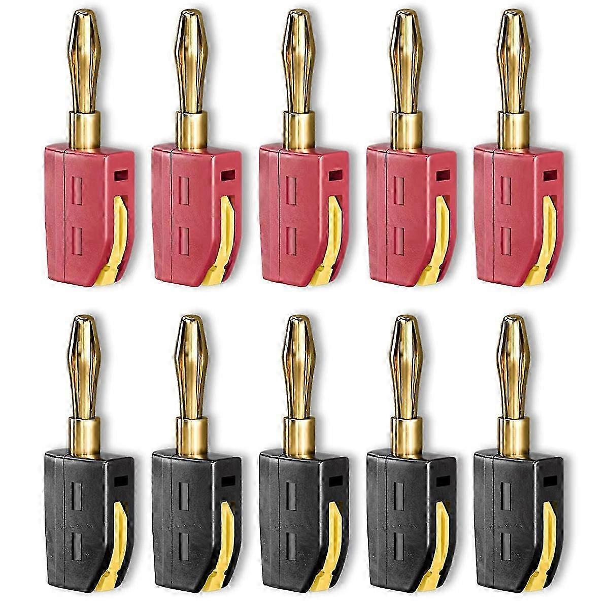 P10064 10PCS 4mm Banana Plug High Current Quick Connect