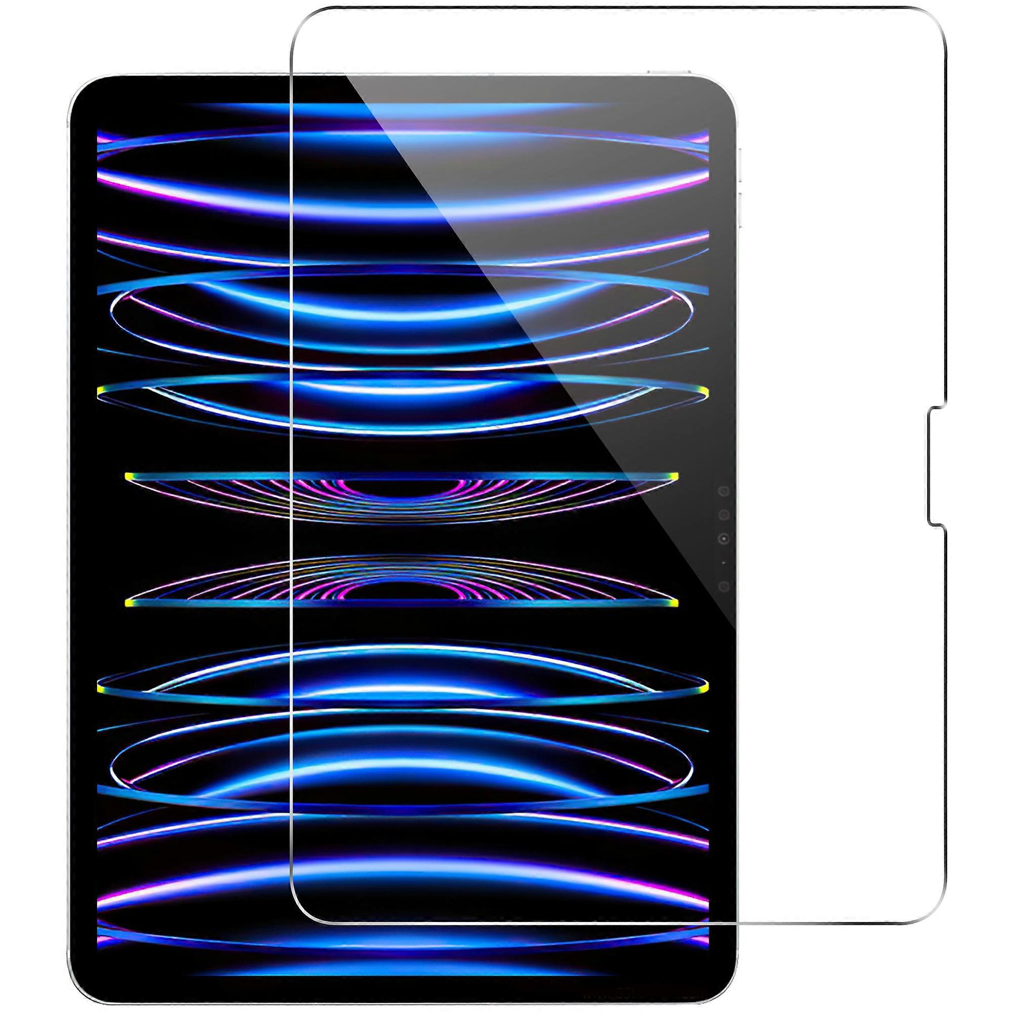 TKdaddy لجهاز iPad Pro 11 (2025) واقي شاشة زجاجي مقسى 2.5D فيلم شاشة مستقيمة الحافة