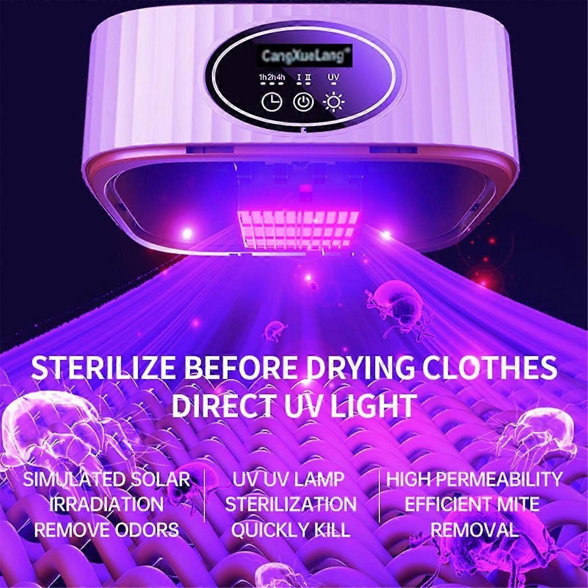 Folded Electric Clothes Dryer Smart Drying Rack Hang Dryer Machine Portable Travel Warm Air Dryer f