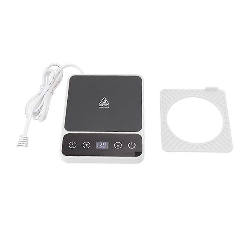 Electric Cup Warmer 9 Mode Constant Temperature Auto Stop Even Heating Desk Cup Warmer for Office C