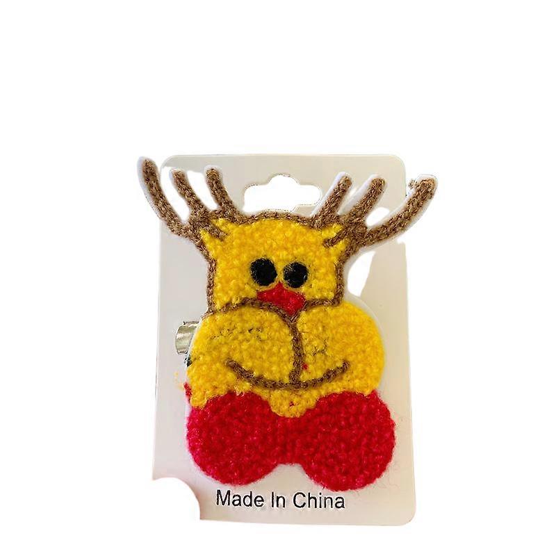 Christmas set breastpin embroidery patches, various styles, three-dimensional and plump