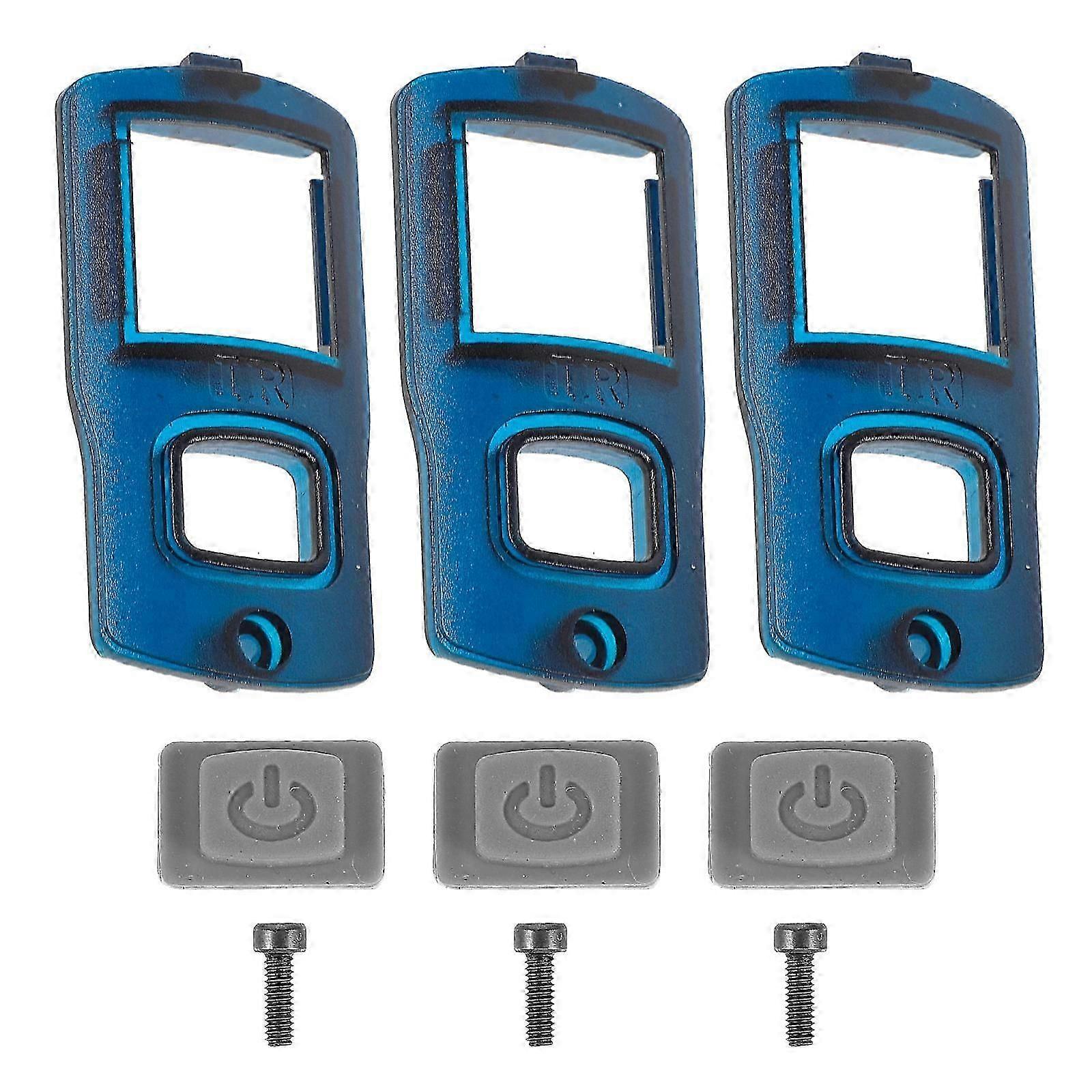 Handheld Mic Accessory Replacement Rectangular Shape Microphone Wireless Control Bezel 3Pcs