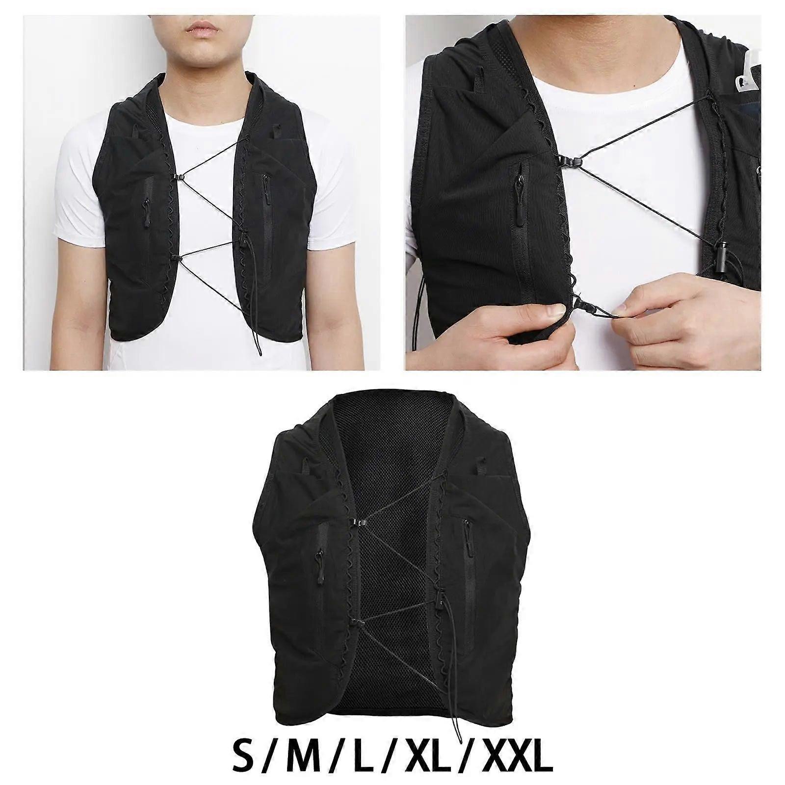 Hydration Pack Running Vest With Multiple Pockets And Women