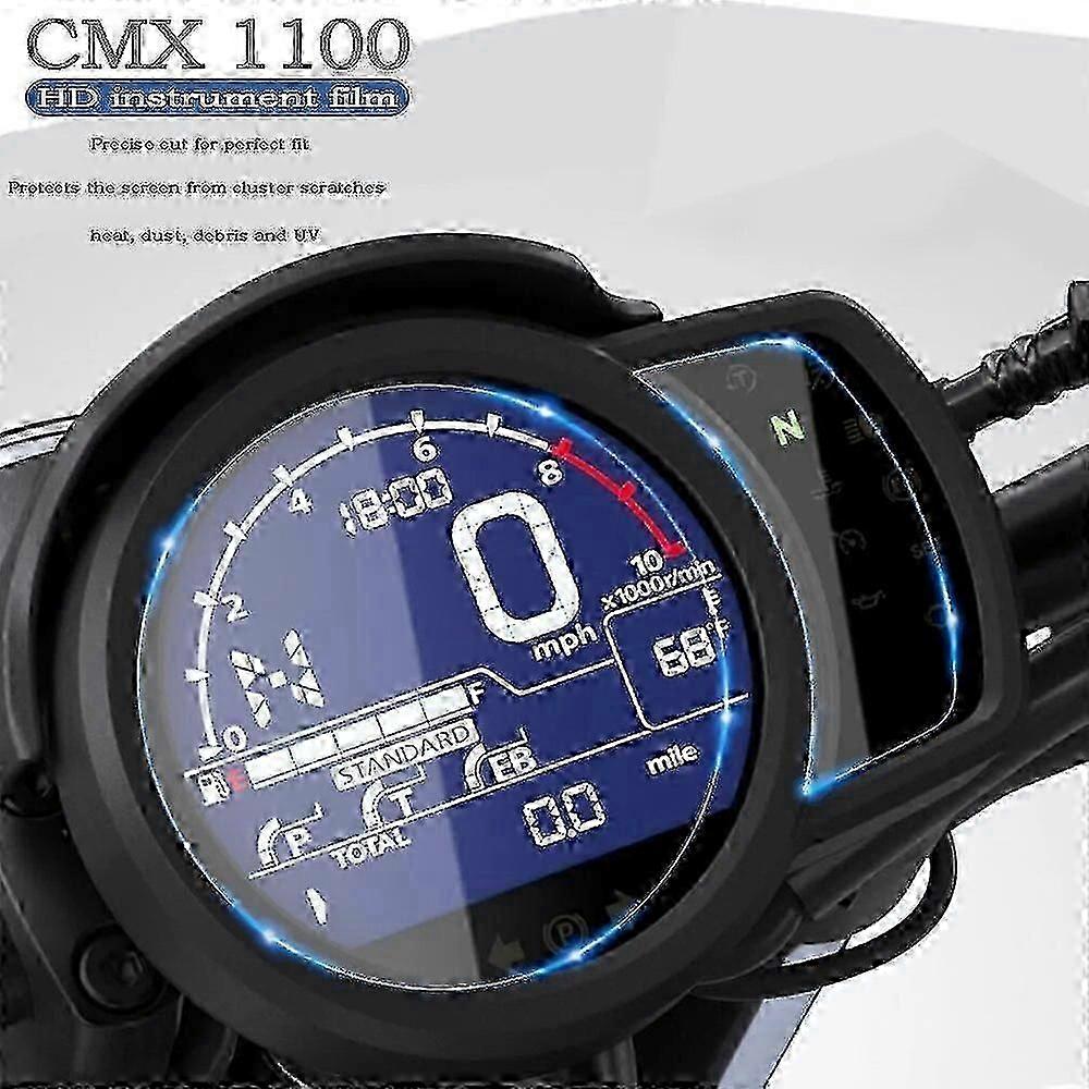 For Honda Rebel 1100 Cmx 1100 Cmx1100 2021 Motorcycle Cluster Scratch Protection Film Screen Scratch Protection Film Dashboard