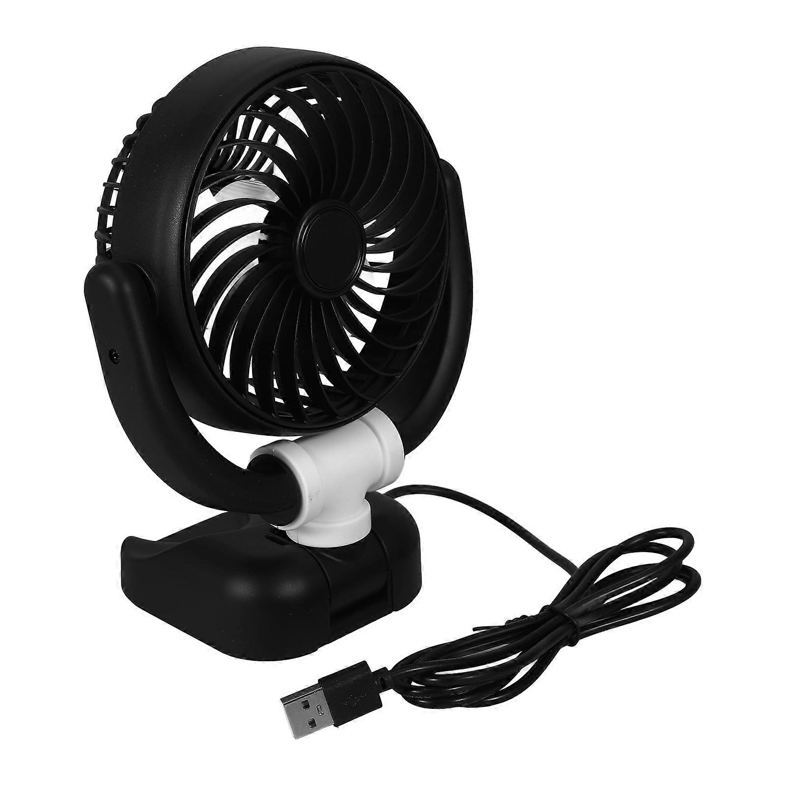 Portable Car Fan USB Powered Cooling Fan for Car Use 5Pcs Set