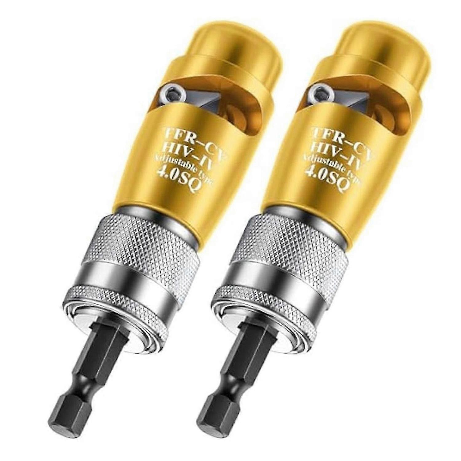 2Pcs Wire Stripper,Fast Wire Twisting Tool for Drill, Electrical Wire Twister, Power Drill Wire Stripper Cutter Tool