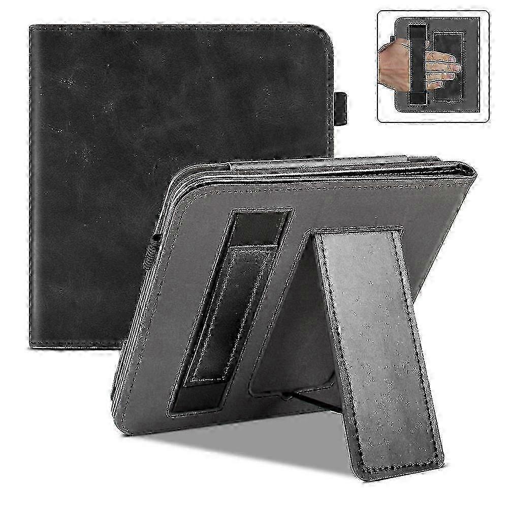 Kobo Libra Colour 7" (2024) Book-Style Cover with Auto Wake/Sleep & Hand Strap Support