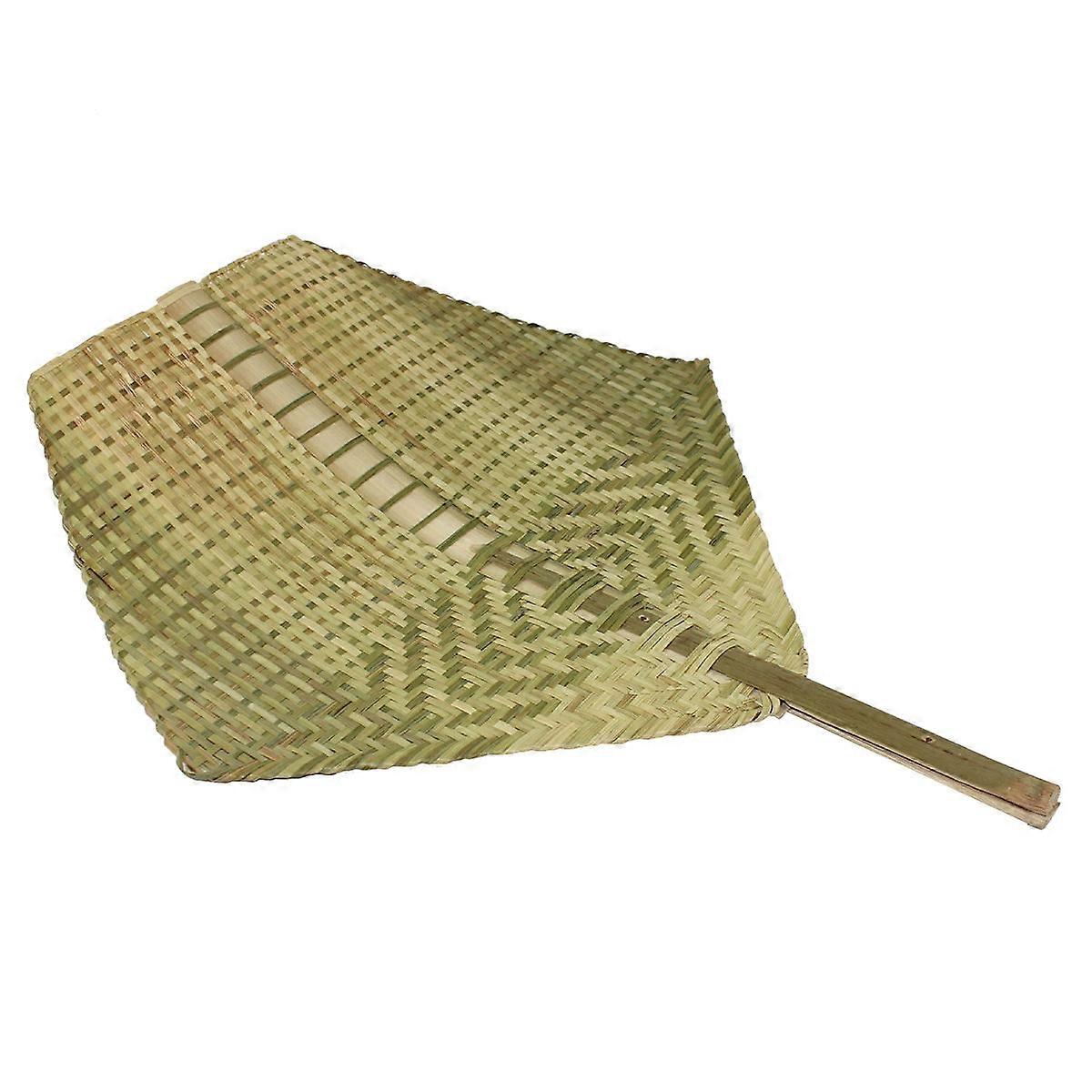 Cooling Handmade Bamboo Fan Designed For Elder People 45X33CM 1Set