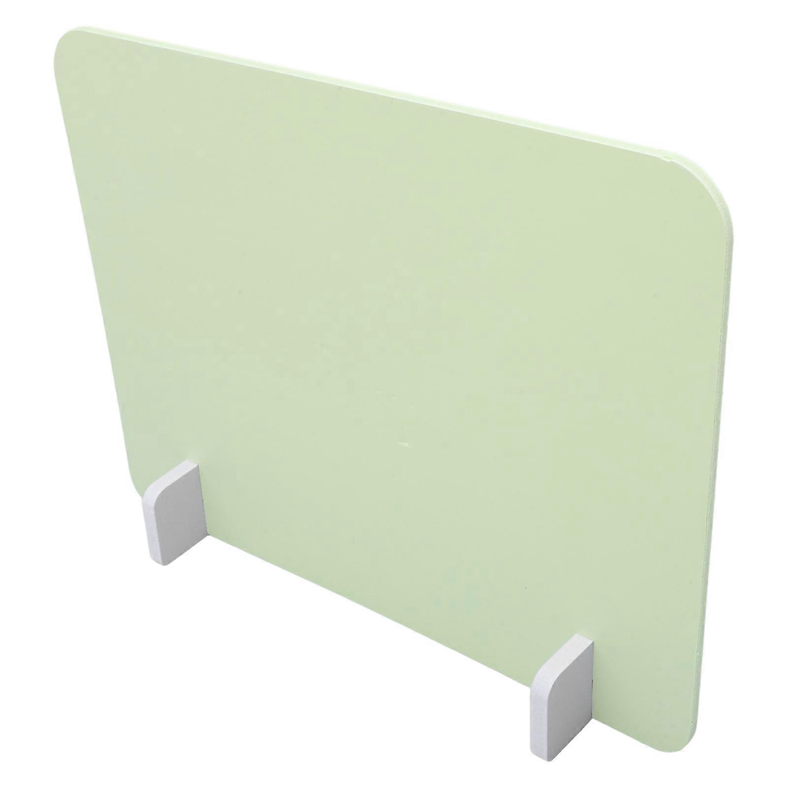 Desk Shield Privacy Board for Students 2Sets Light Green Sneeze Guard
