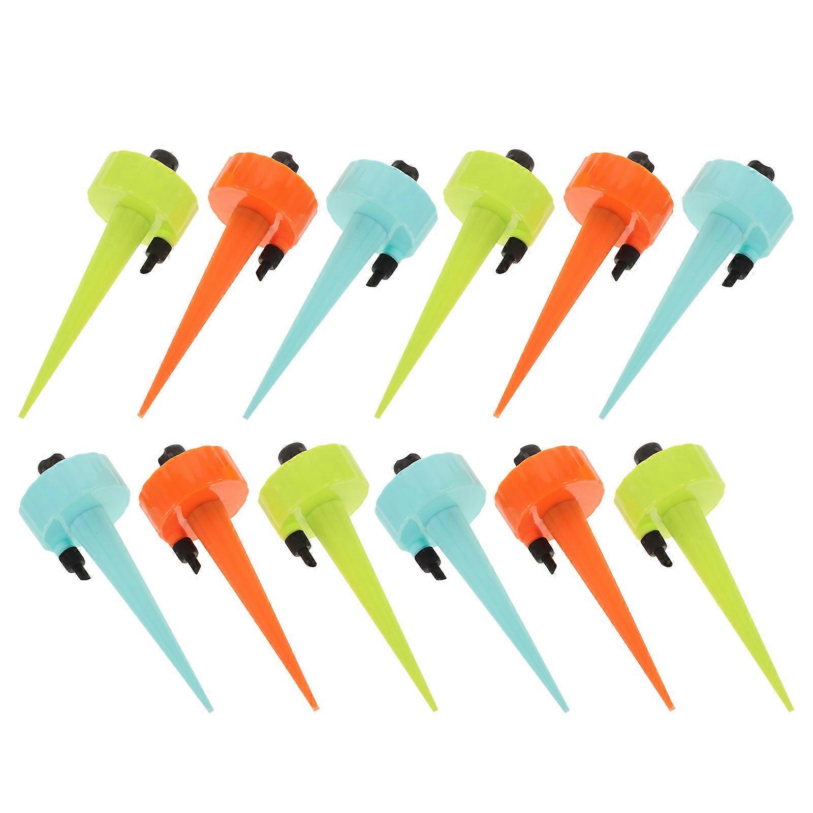 Drip Irrigation Waterer Plastic Self Watering Stake for Watering 12Pcs