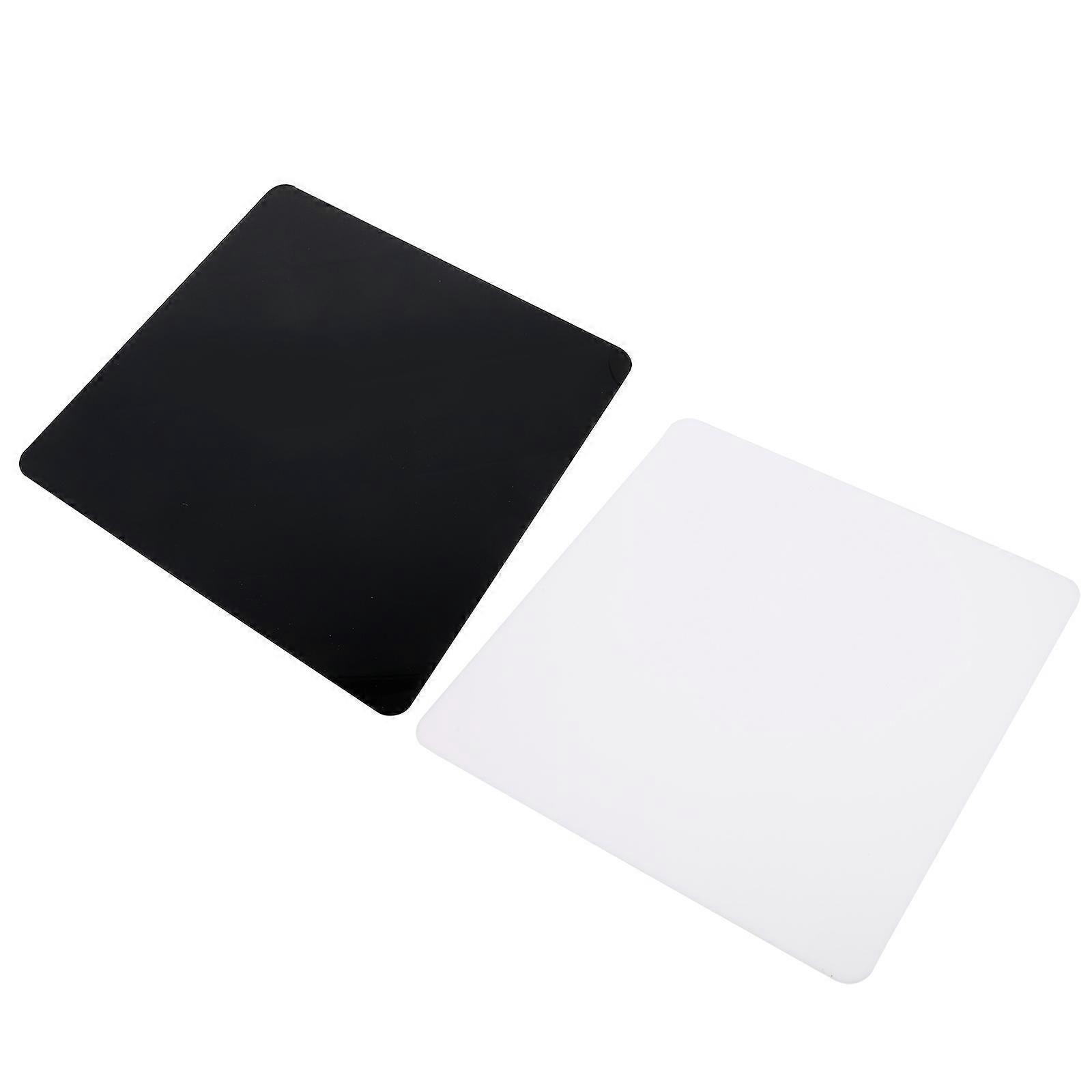 2Pcs Acrylic Mirror Reflectors For Product Photography And Jewelry Styling With Smooth Surface Finish